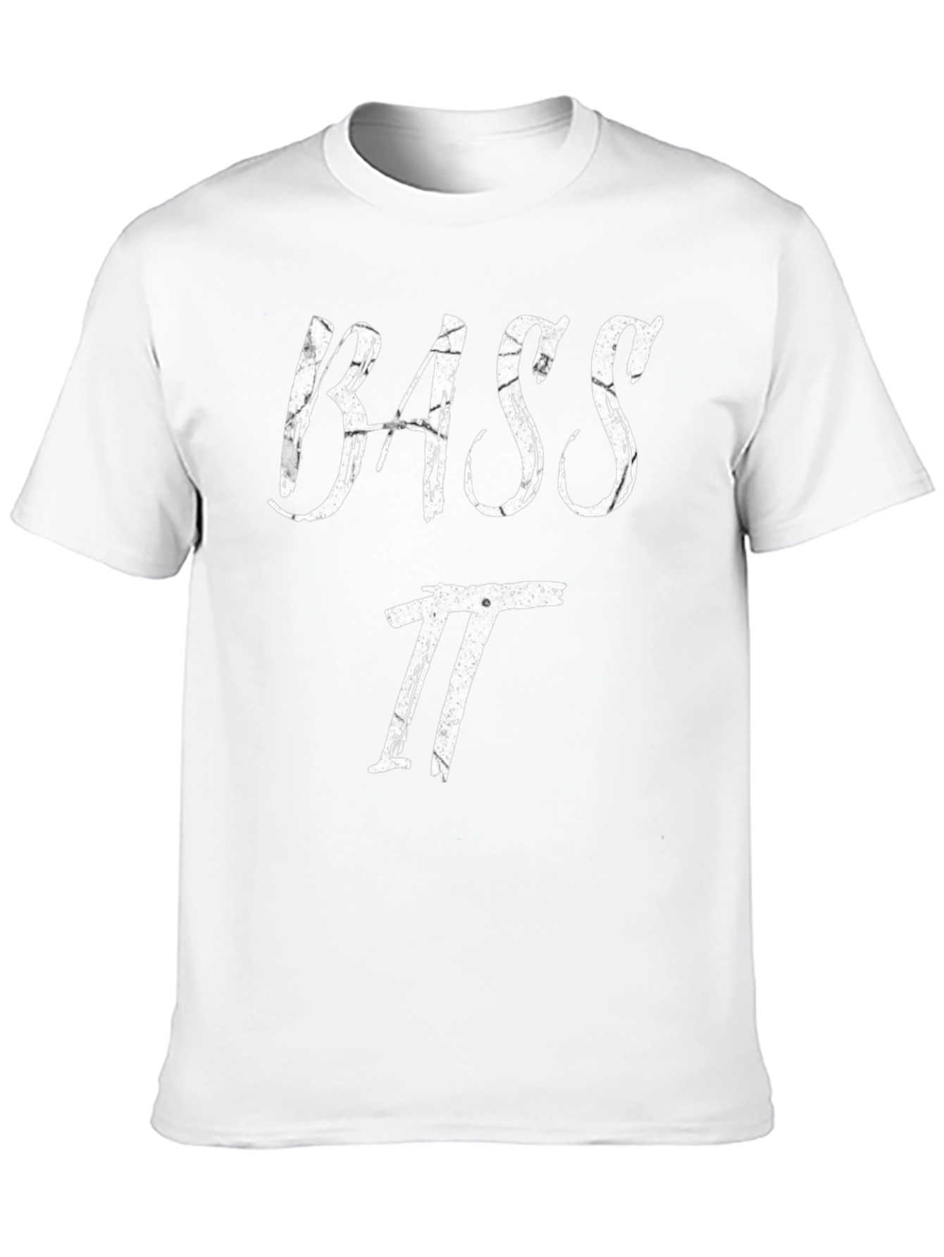 Bass II Black Graphic Tee