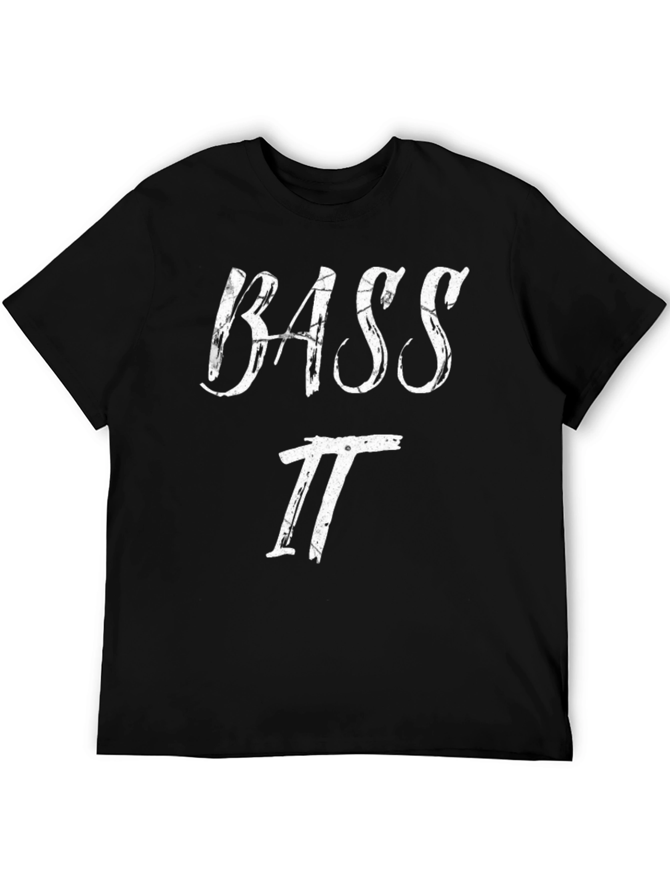 Bass II Black Graphic Tee