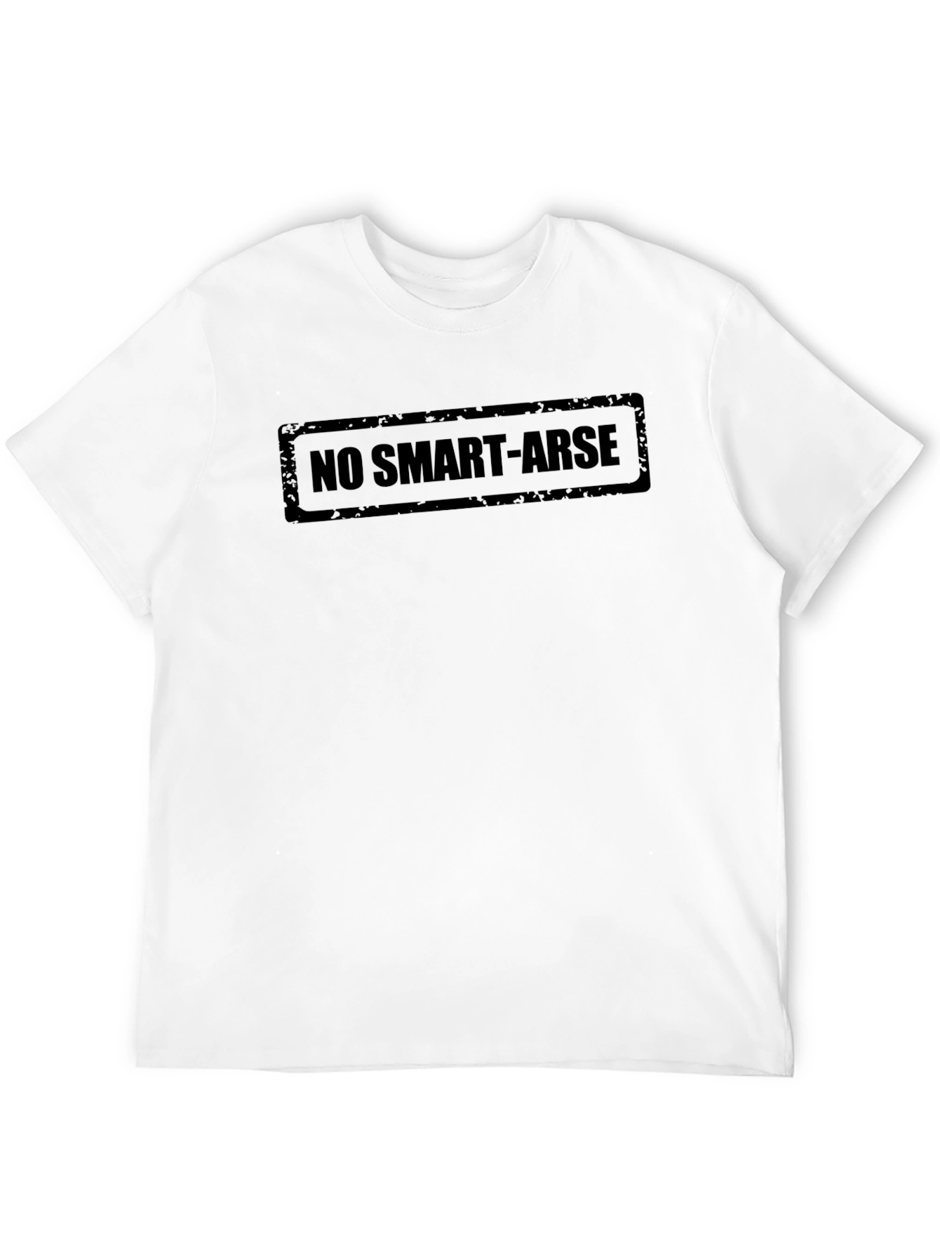 No Smart-Arse Graphic Tee - Black Humor T-Shirt