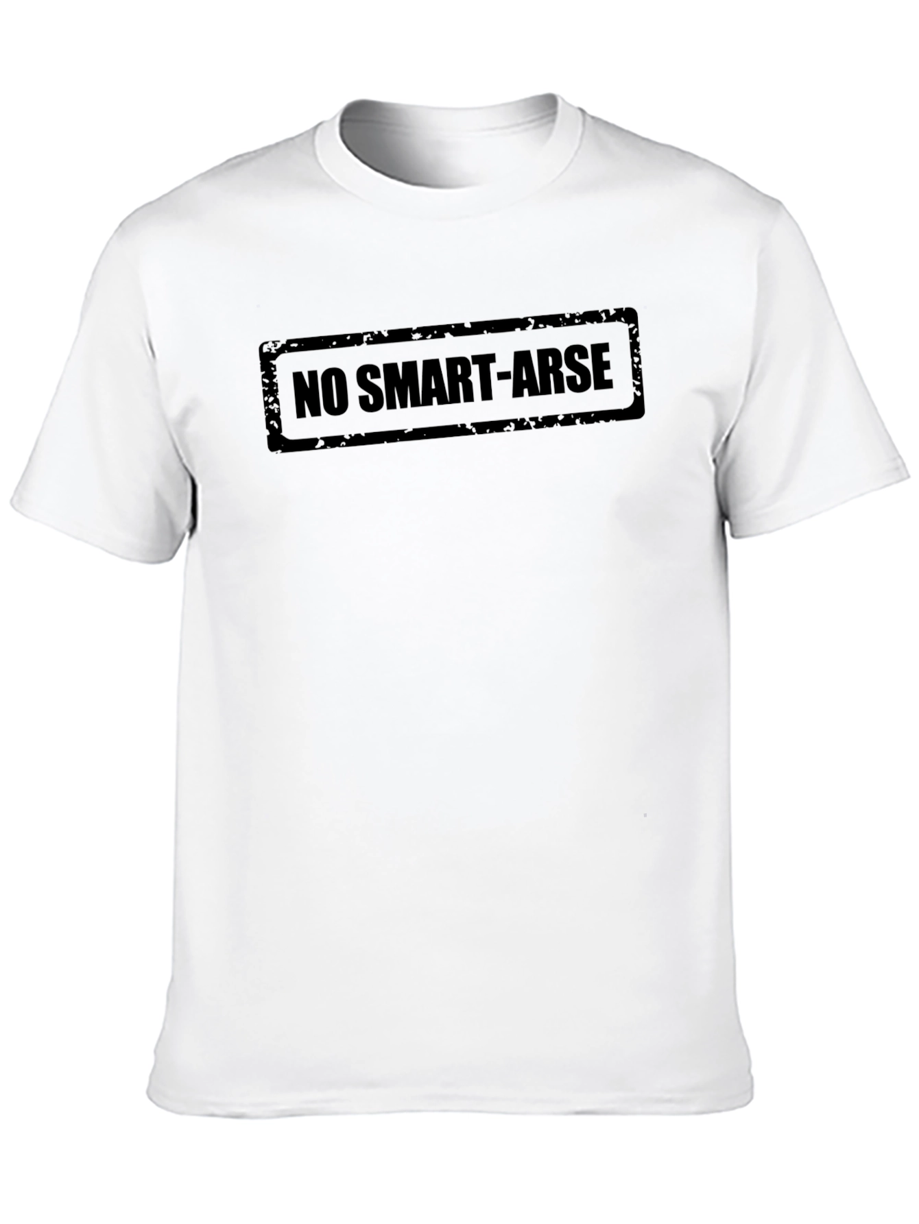 No Smart-Arse Graphic Tee - Black Humor T-Shirt