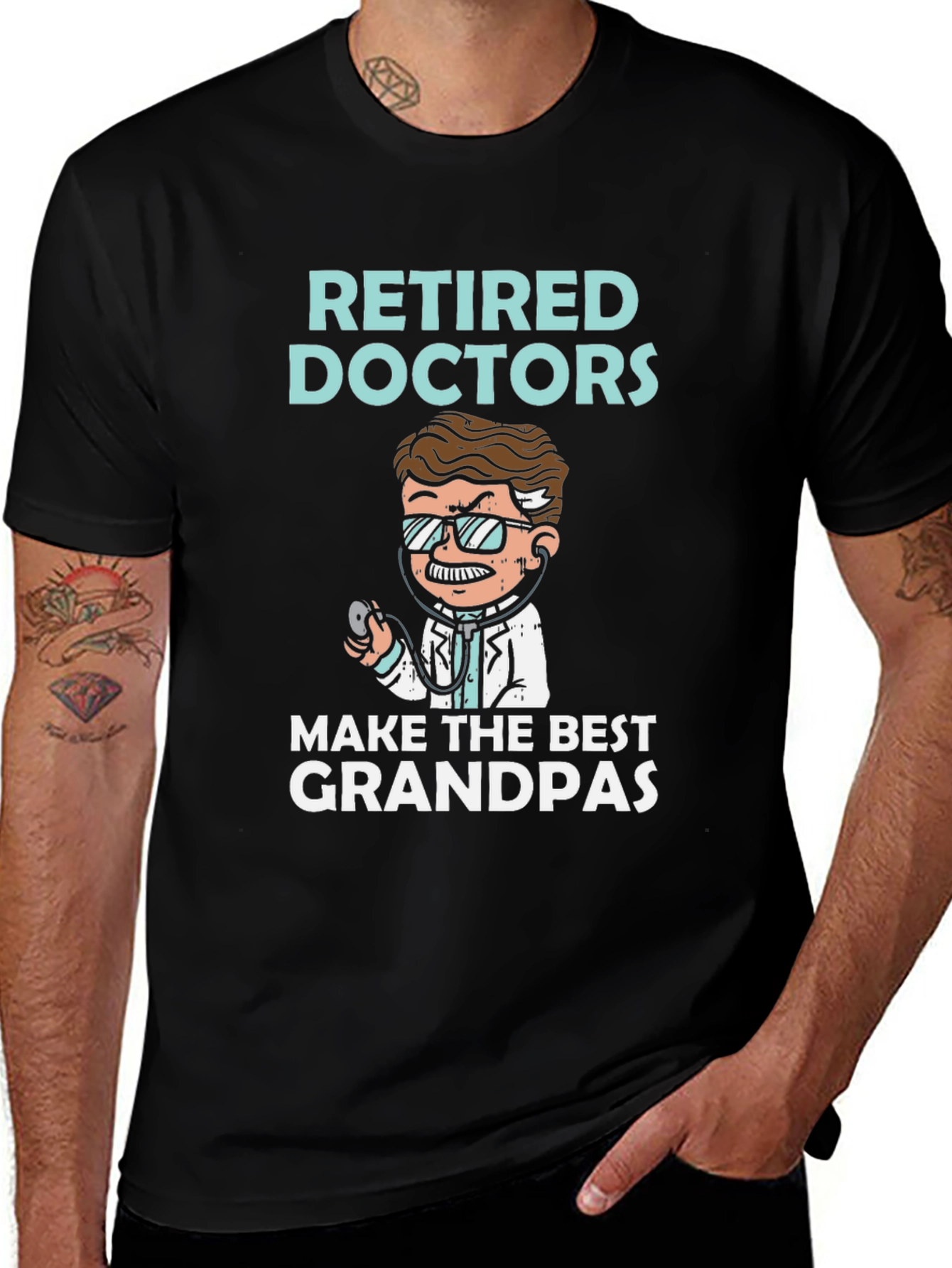 Retired Doctors Make the Best Grandpas T-Shirt