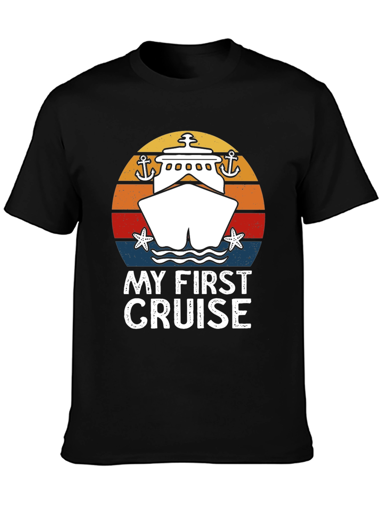 My First Cruise T-Shirt - Nautical Theme