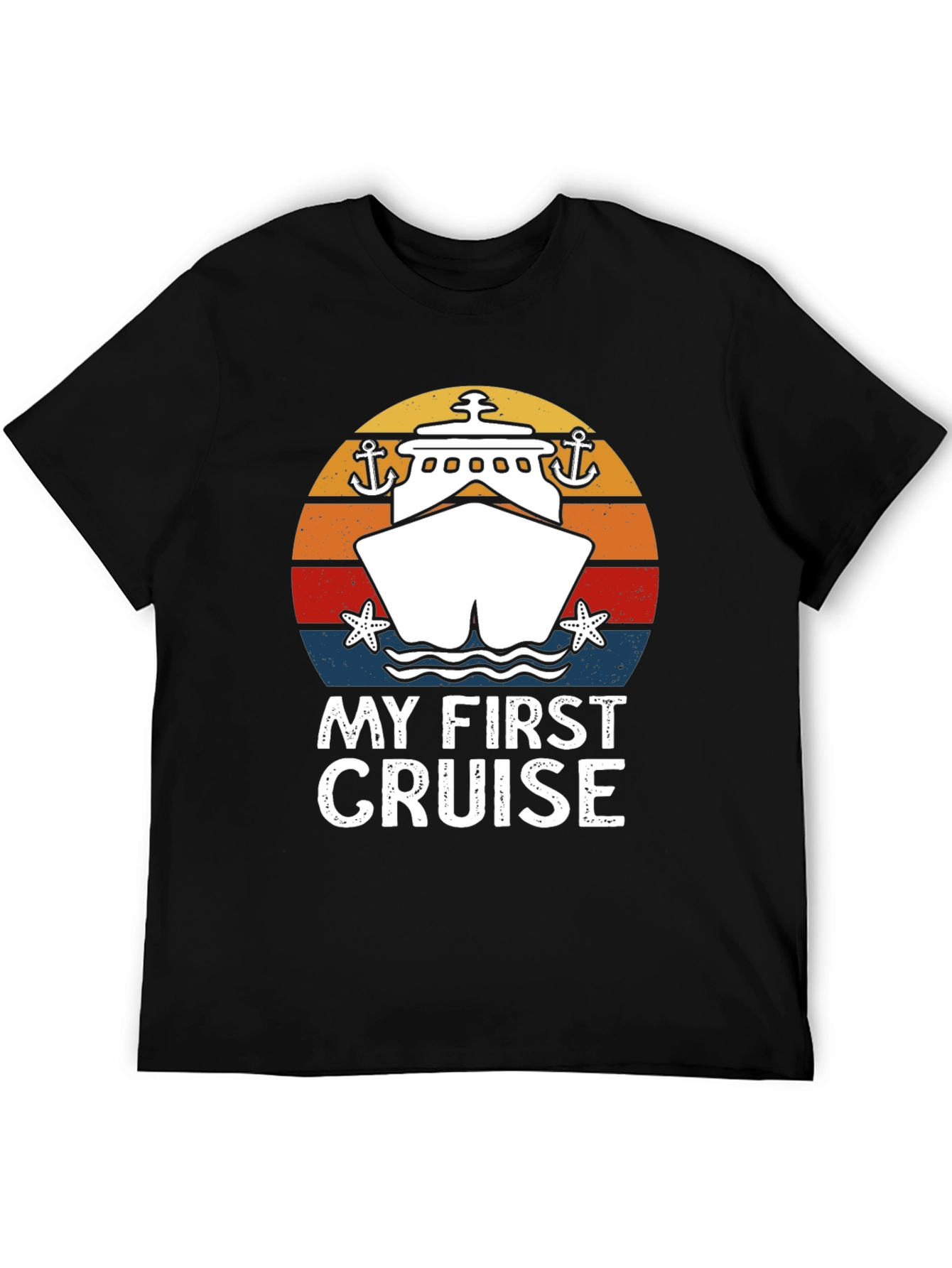 My First Cruise T-Shirt - Nautical Theme