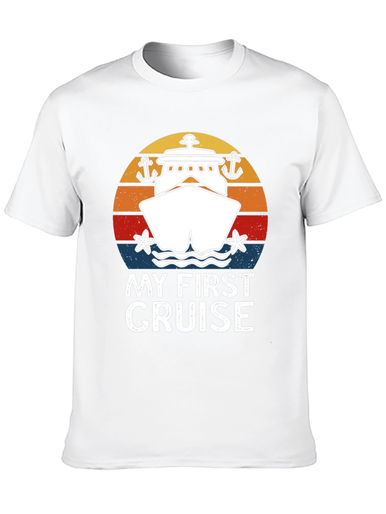 My First Cruise T-Shirt - Nautical Theme