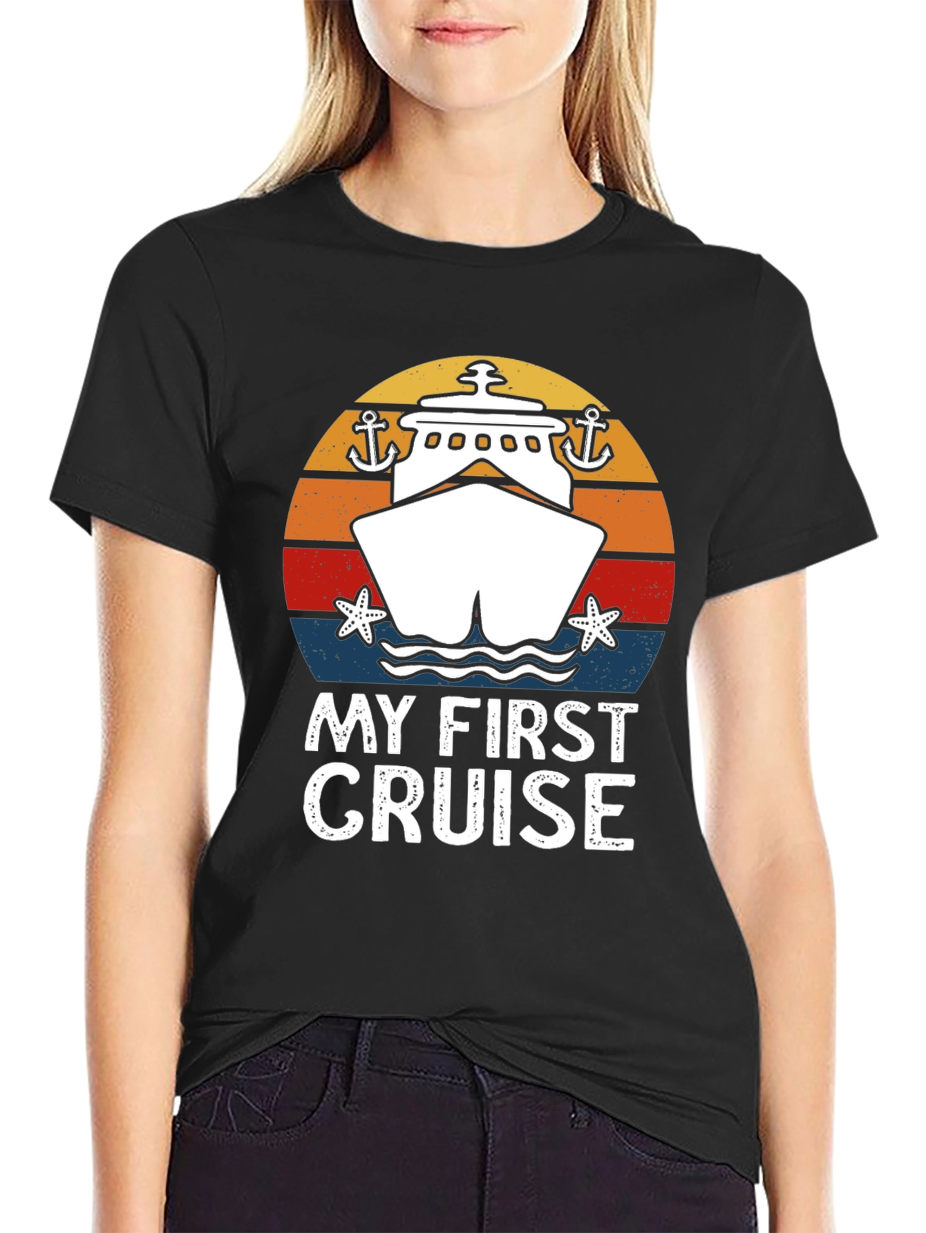 My First Cruise T-Shirt - Nautical Theme