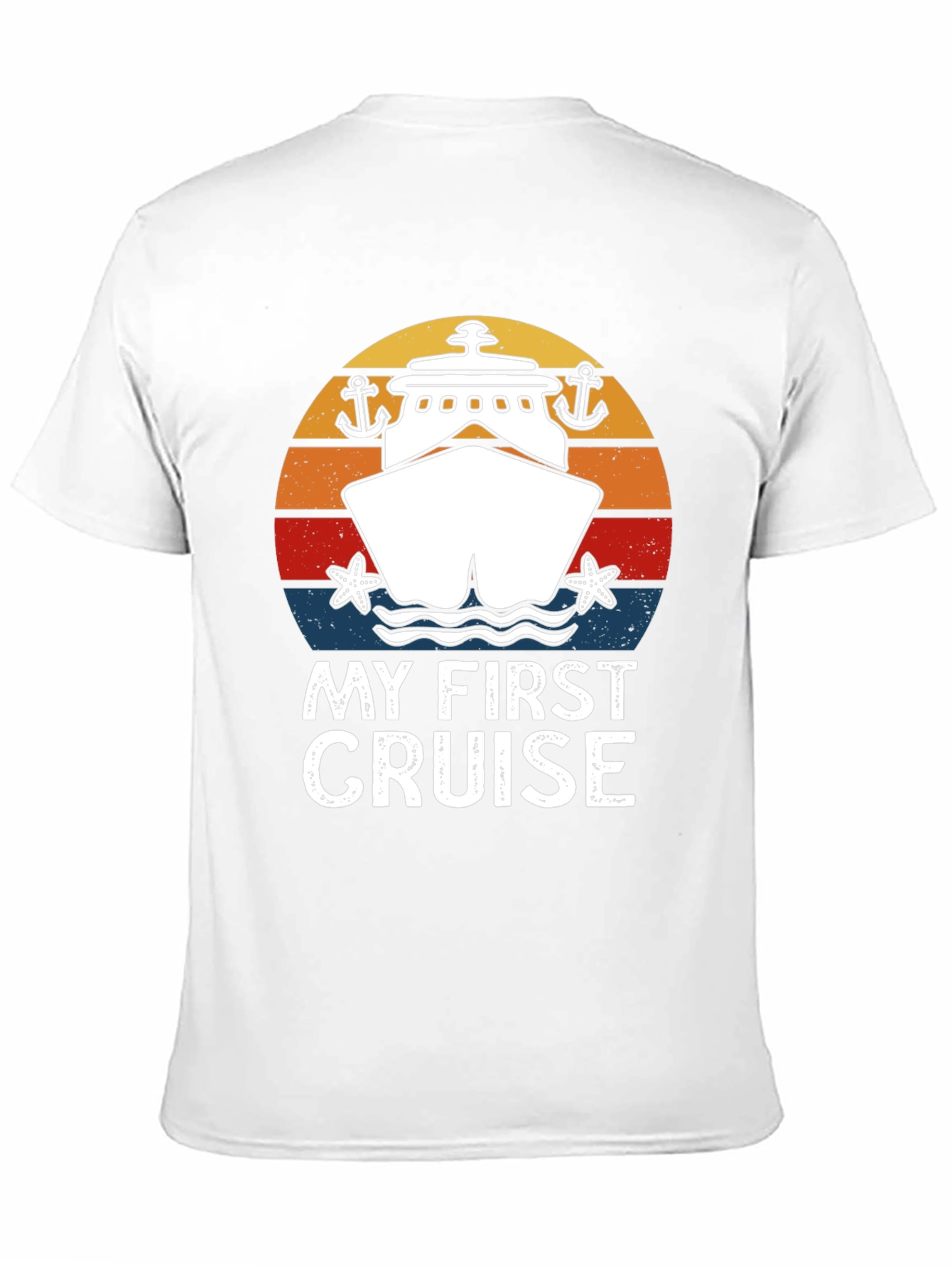 My First Cruise T-Shirt - Nautical Theme