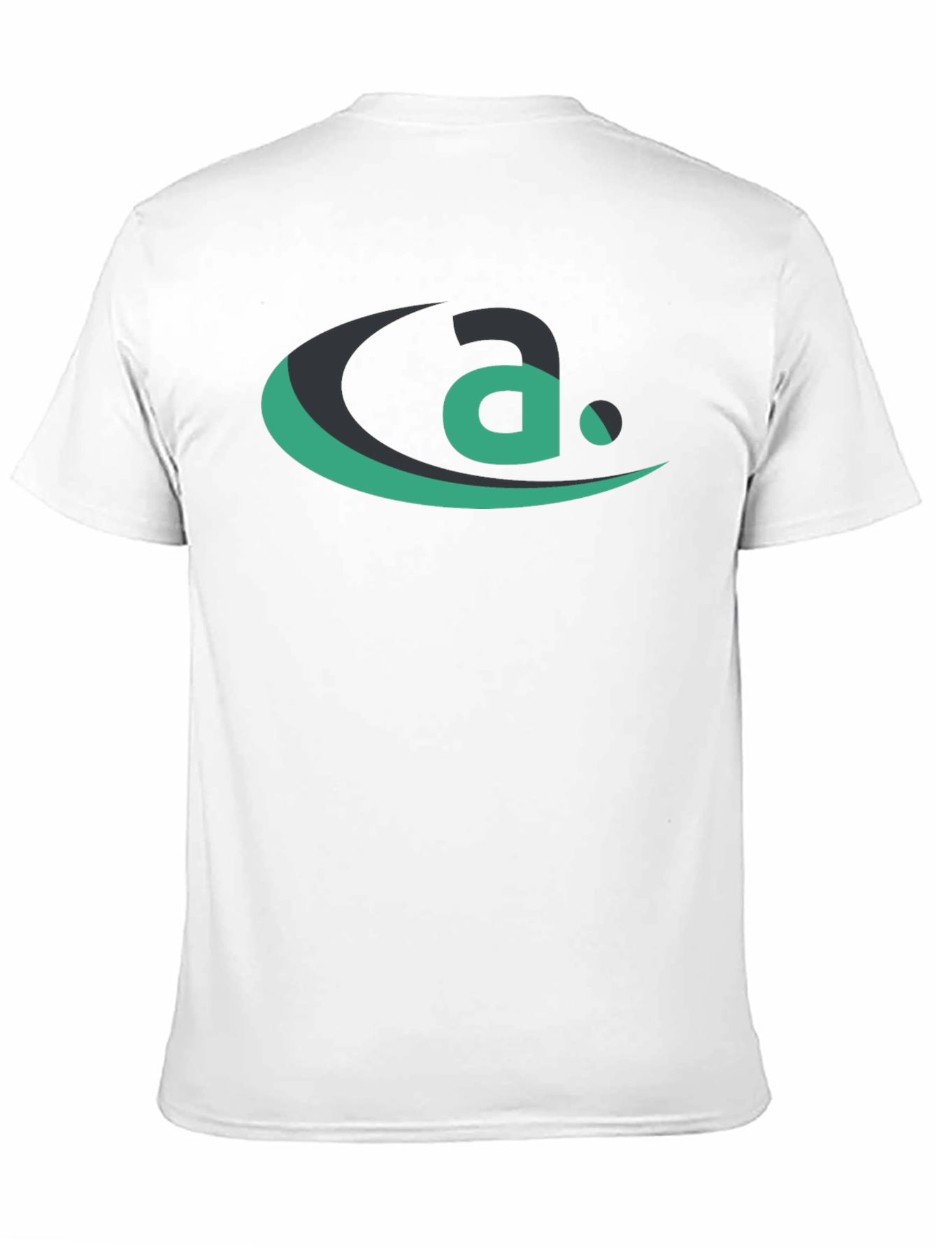 Modern a Logo Black T-Shirt
