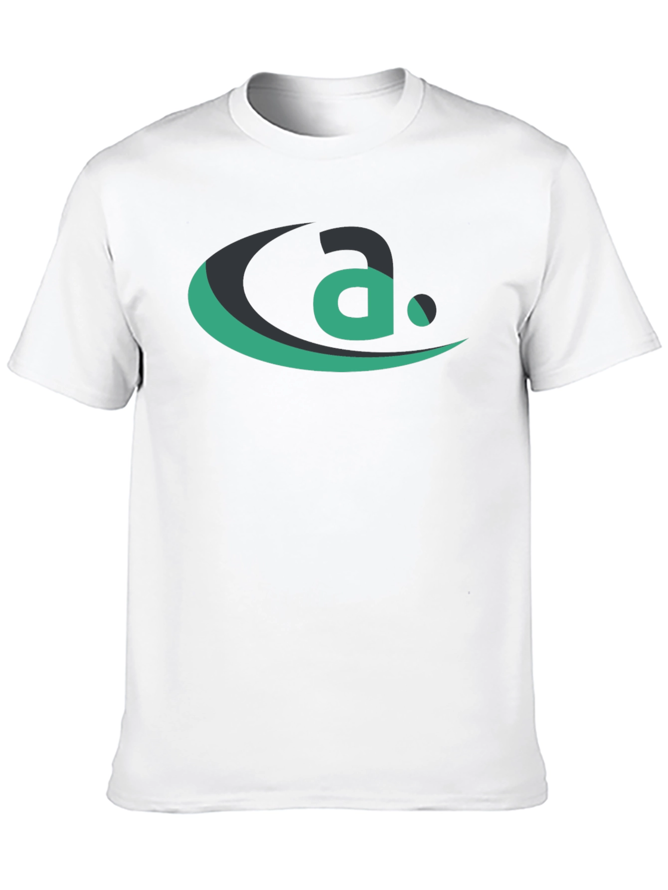 Modern a Logo Black T-Shirt