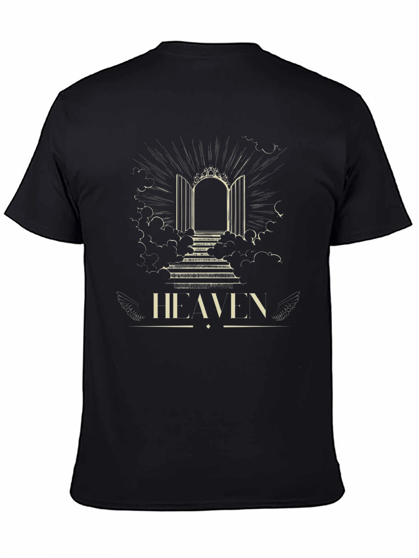 Heaven Graphic T-Shirt - Open Gates Design