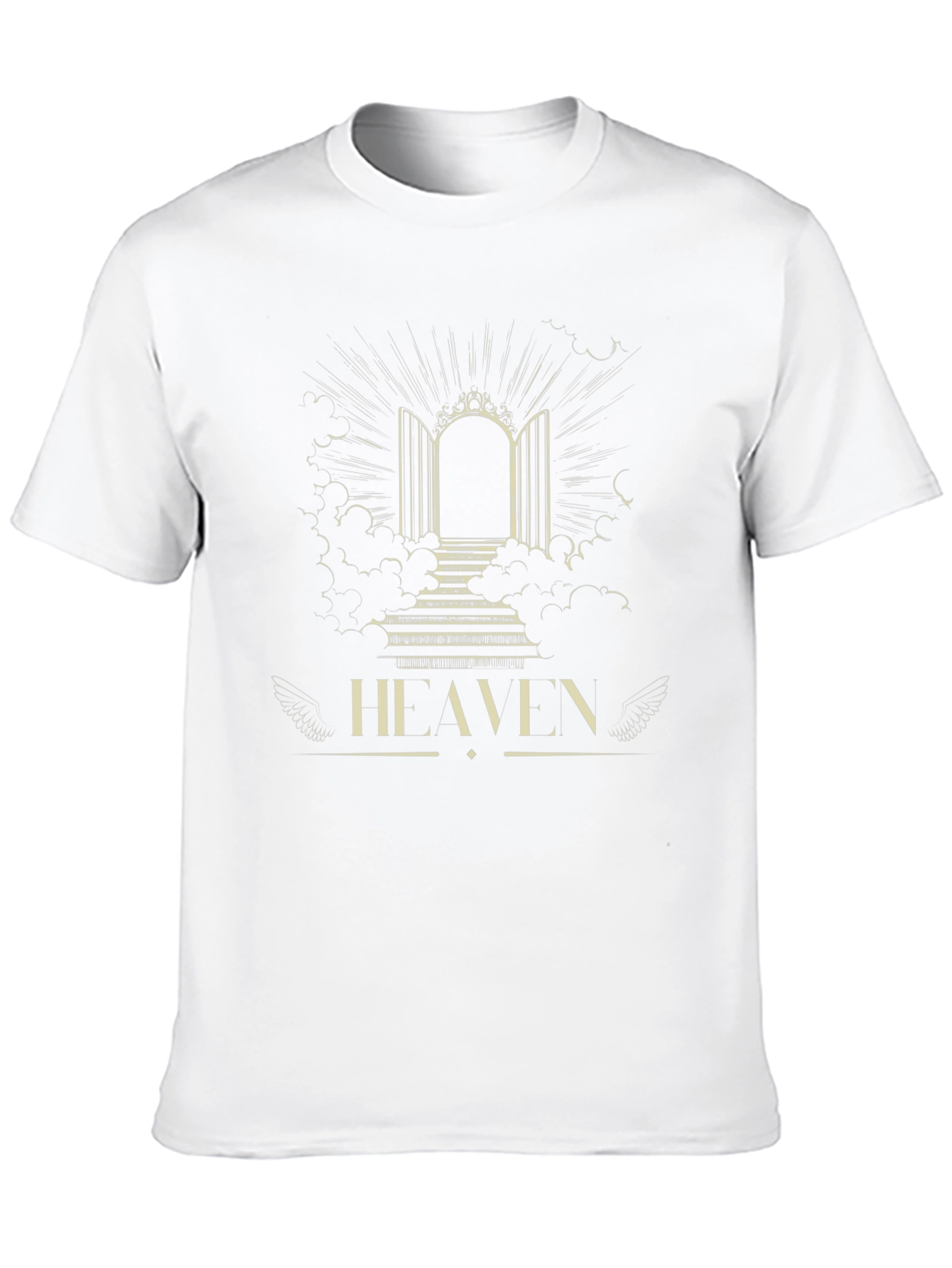 Heaven Graphic T-Shirt - Open Gates Design