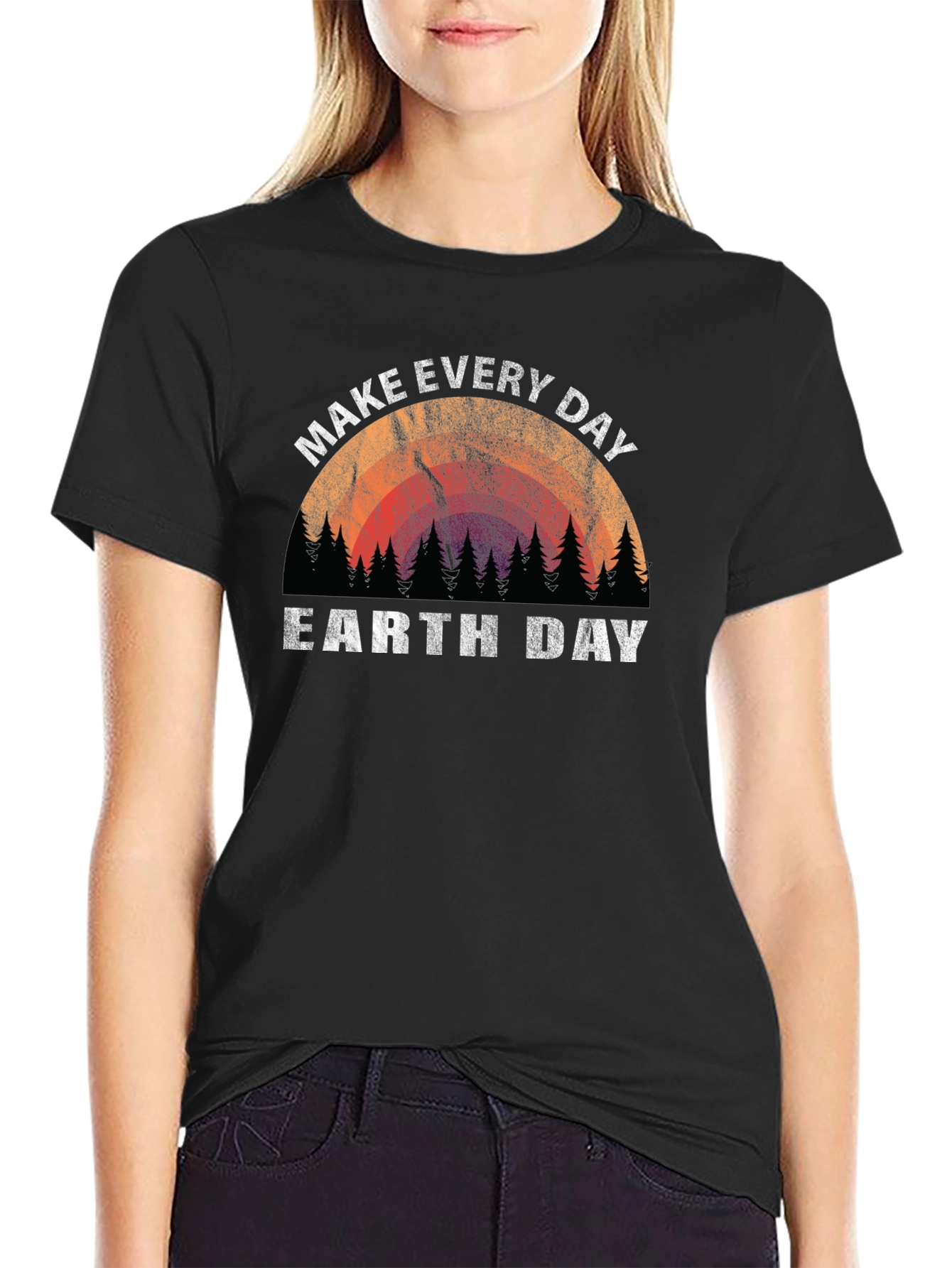 Make Every Day Earth Day T-Shirt Eco-Friendly Tee