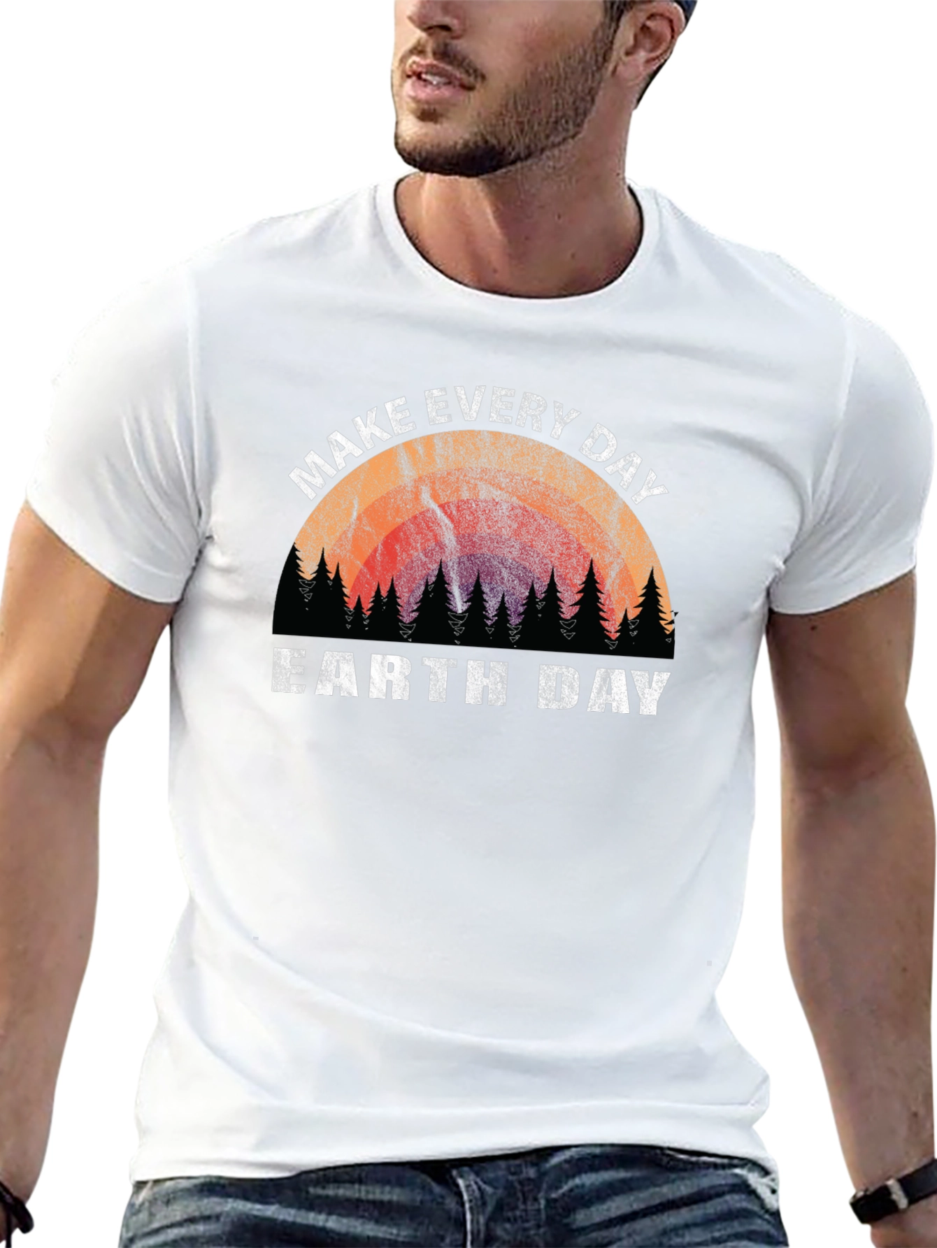 Make Every Day Earth Day T-Shirt Eco-Friendly Tee