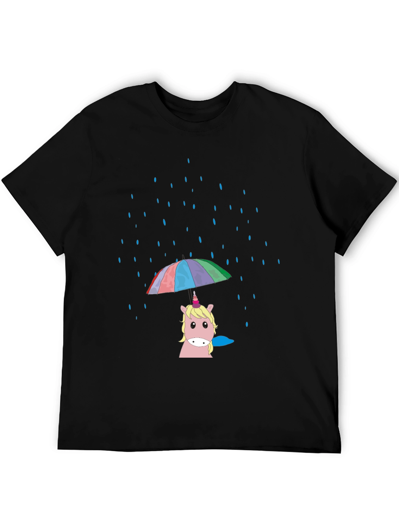 Unicorn Rainbow Umbrella T-Shirt