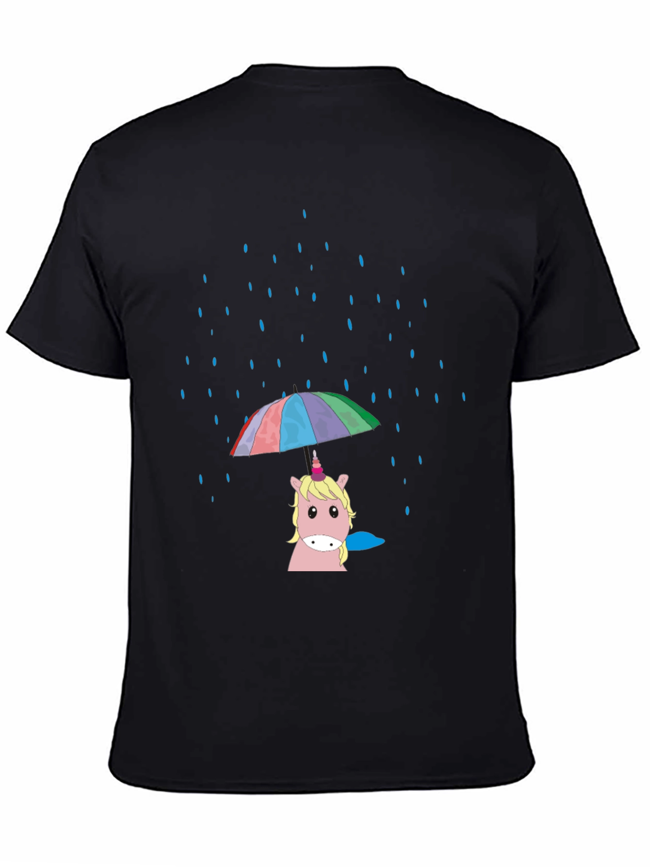 Unicorn Rainbow Umbrella T-Shirt