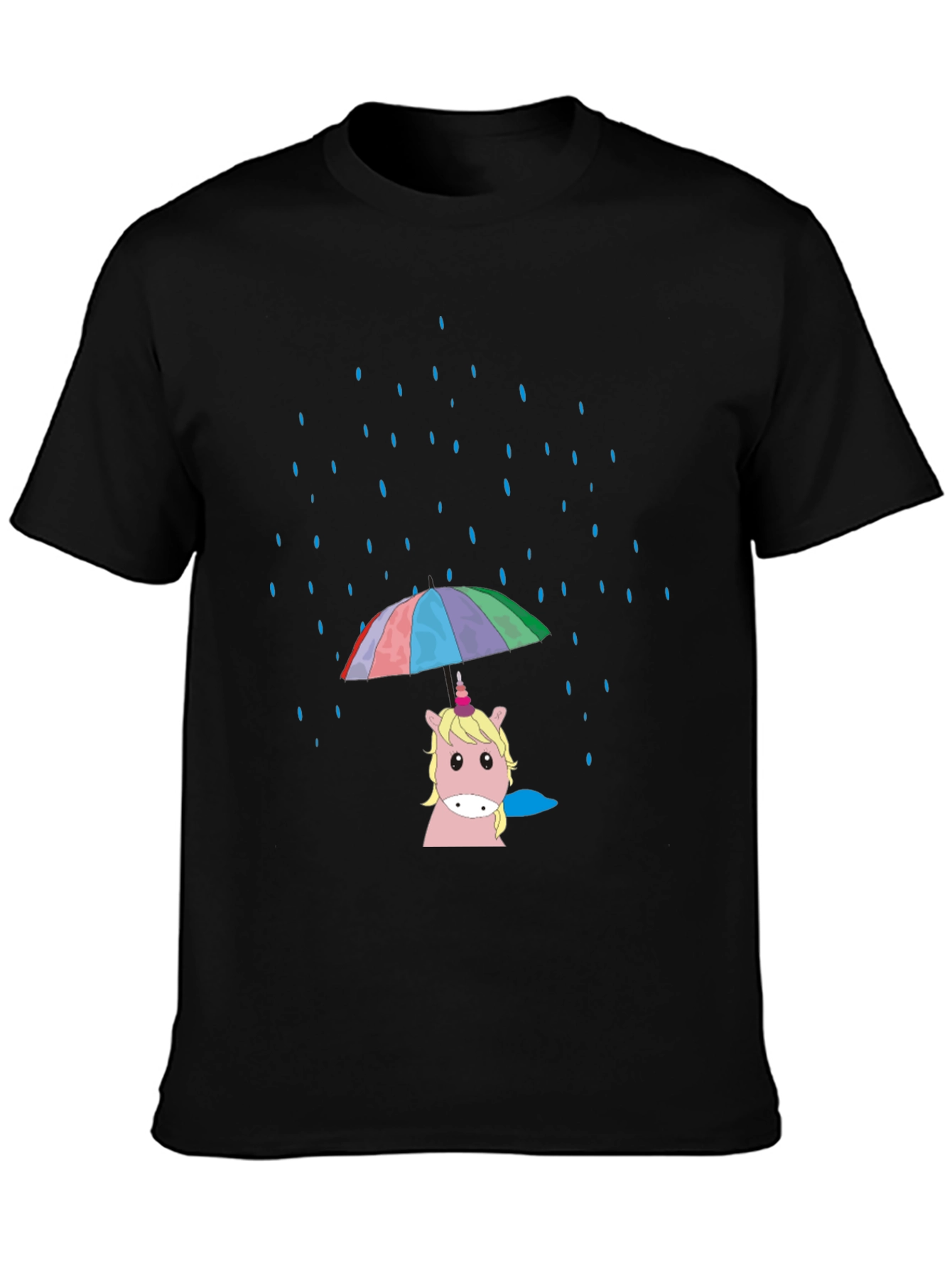 Unicorn Rainbow Umbrella T-Shirt