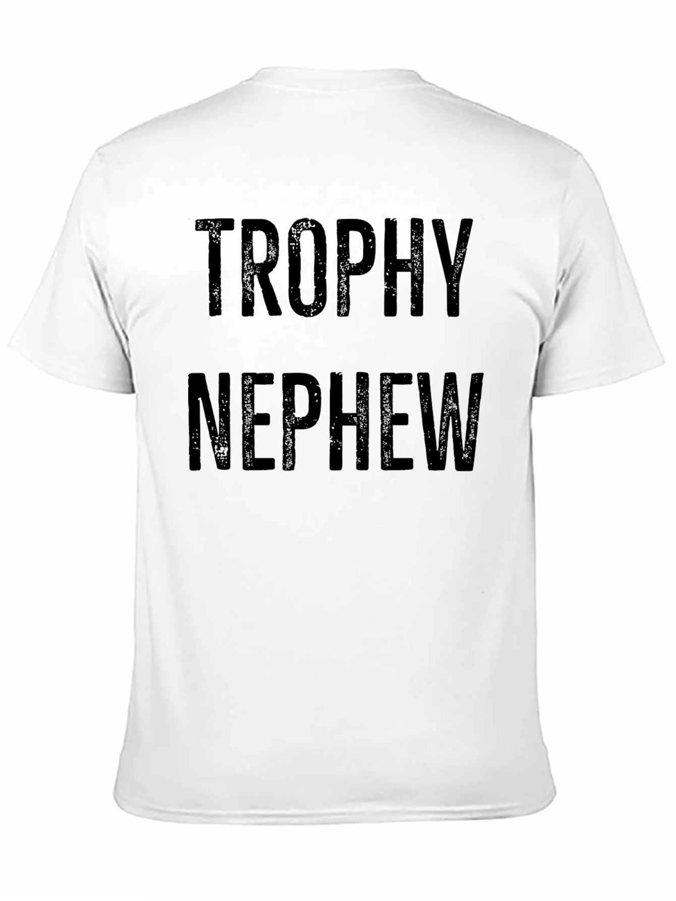 Trophy Nephew Mens Black T-Shirt