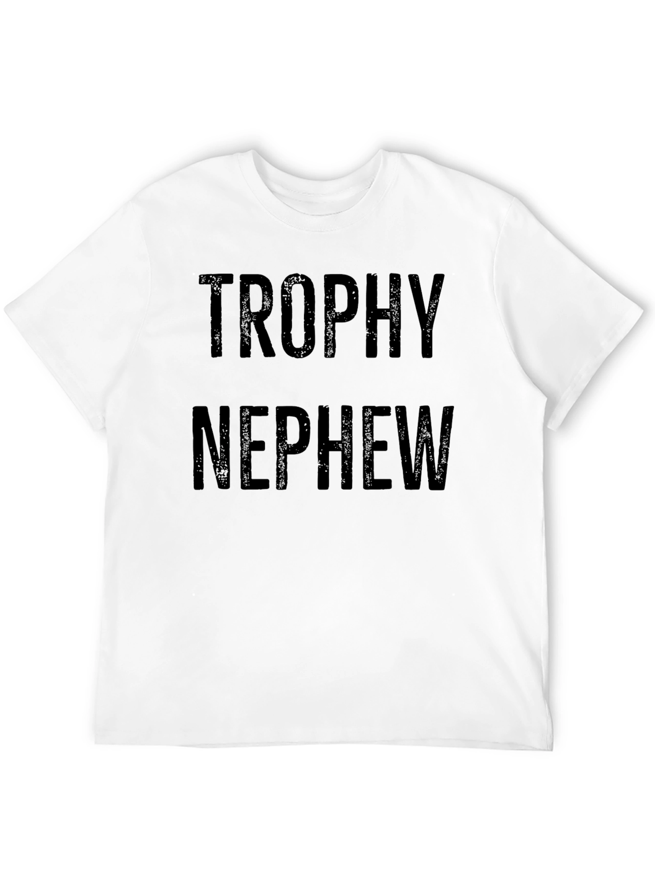 Trophy Nephew Mens Black T-Shirt