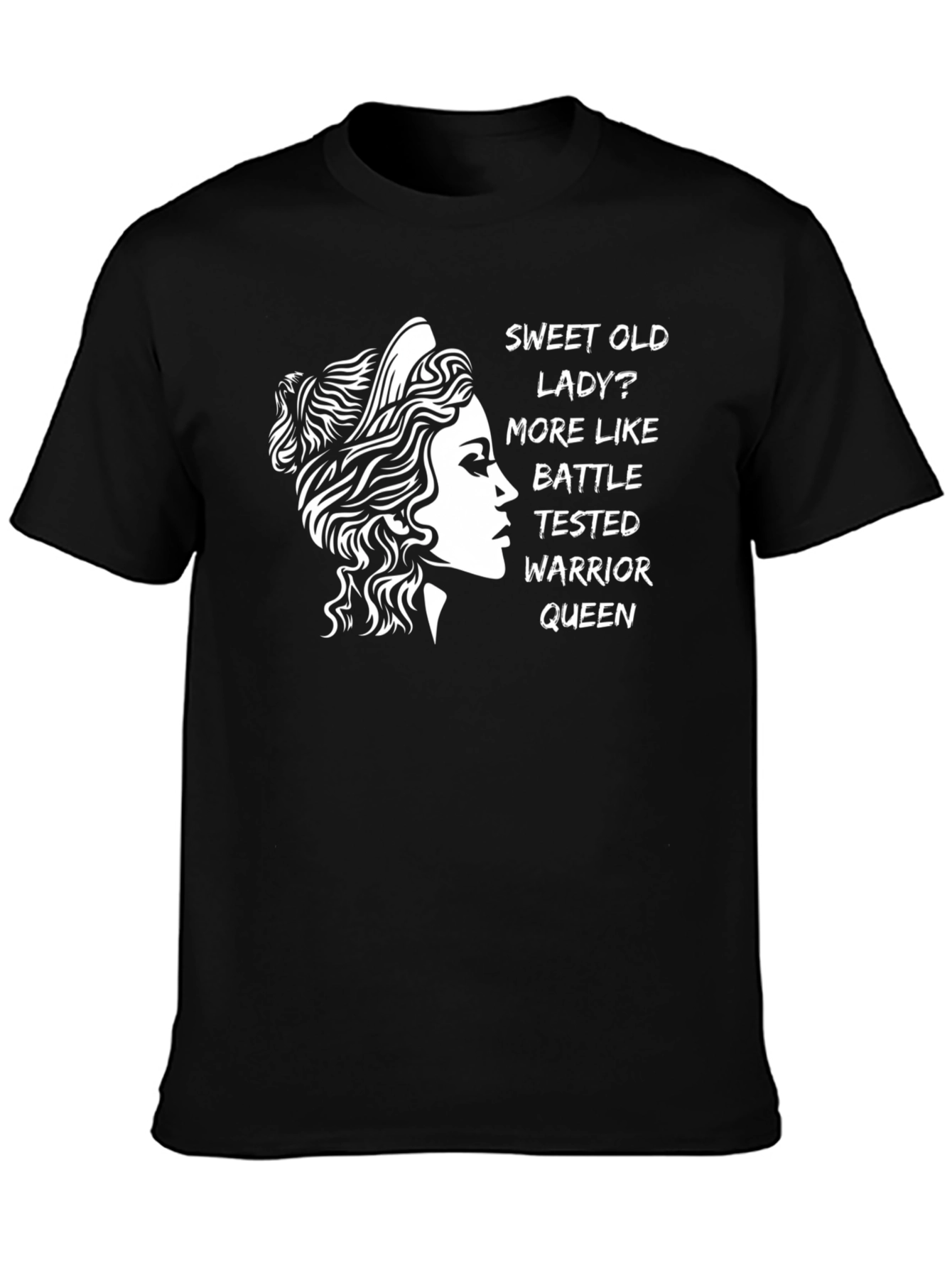 Warrior Queen Graphic Tee - Black
