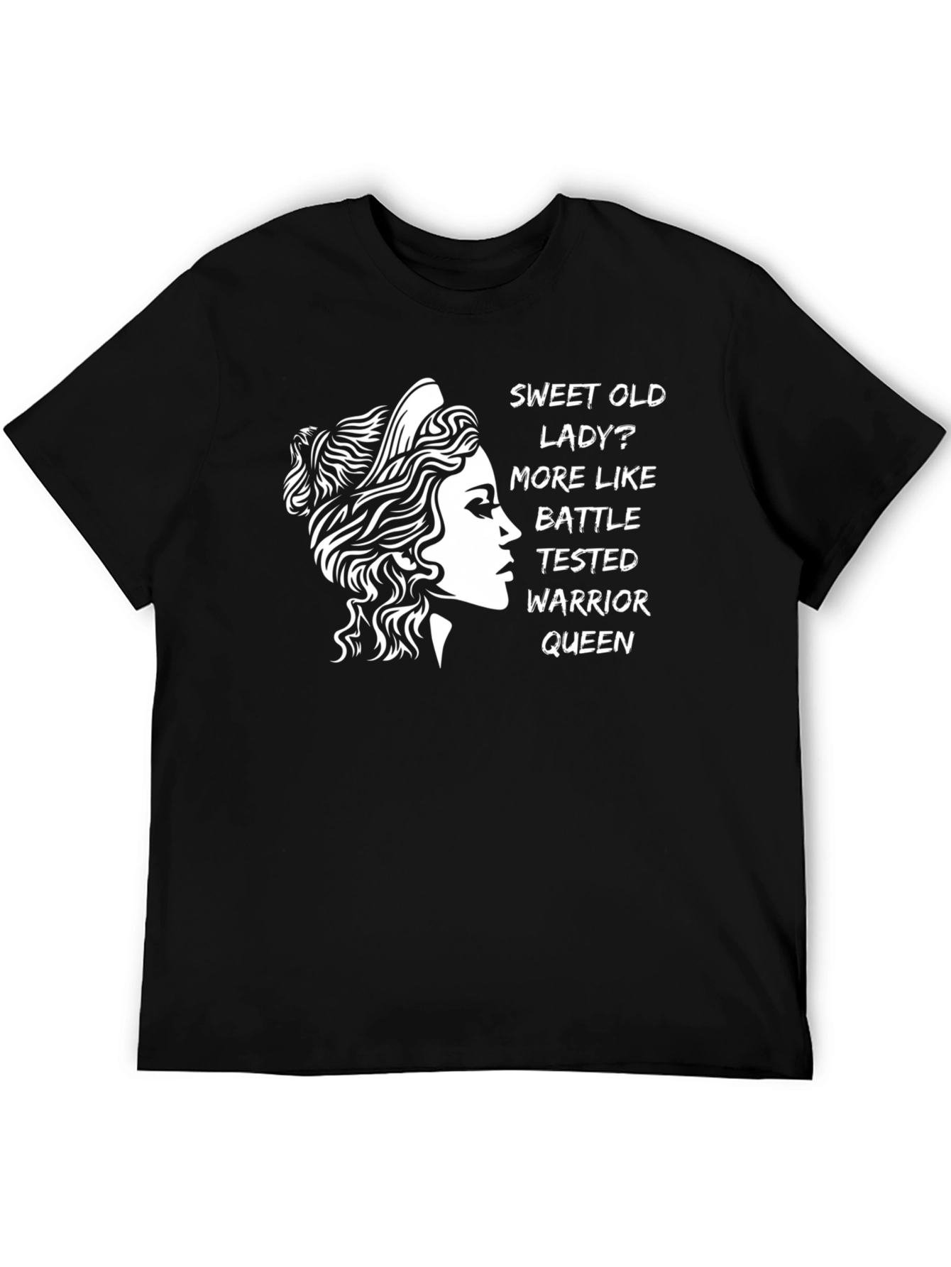 Warrior Queen Graphic Tee - Black