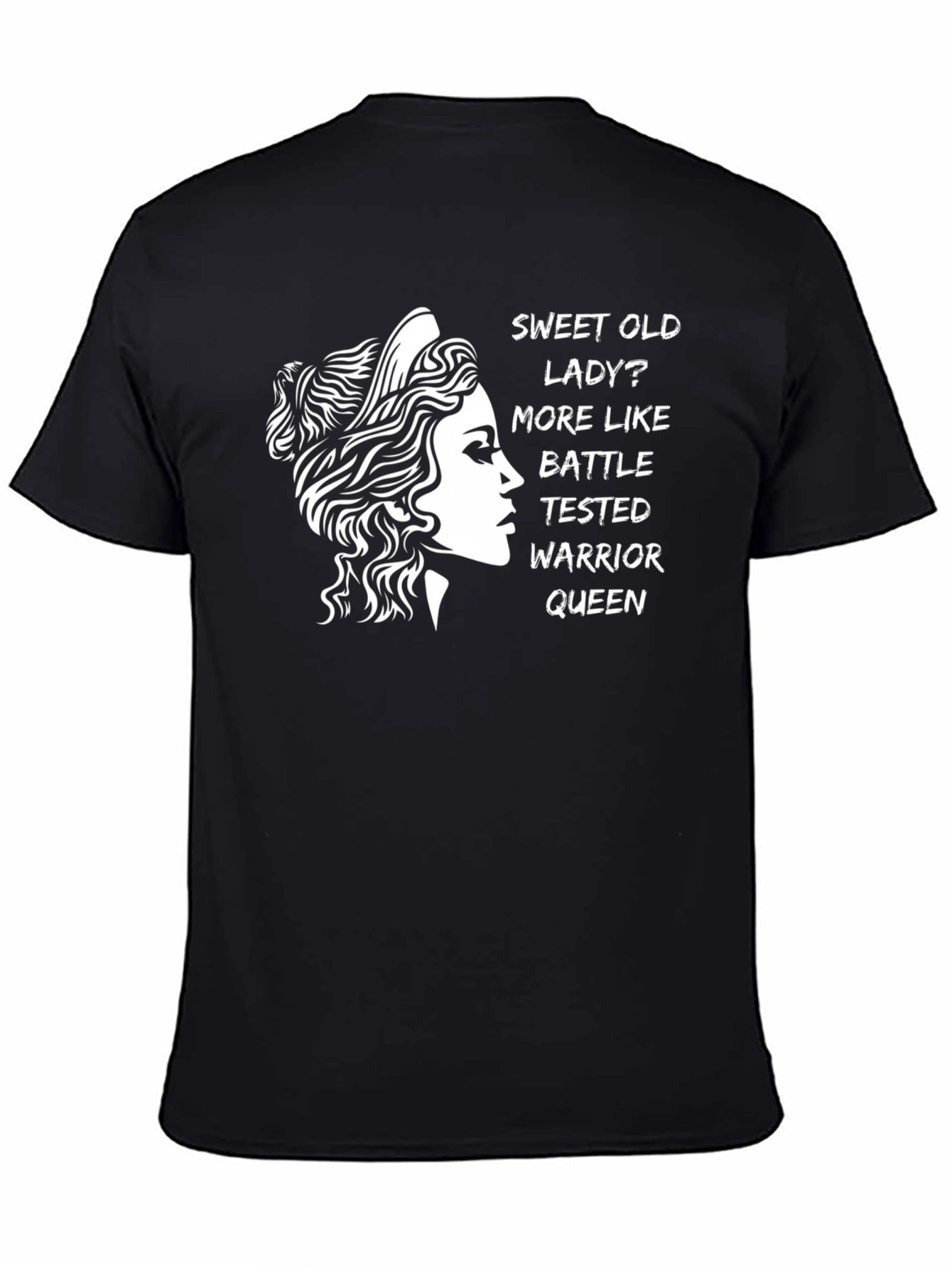 Warrior Queen Graphic Tee - Black