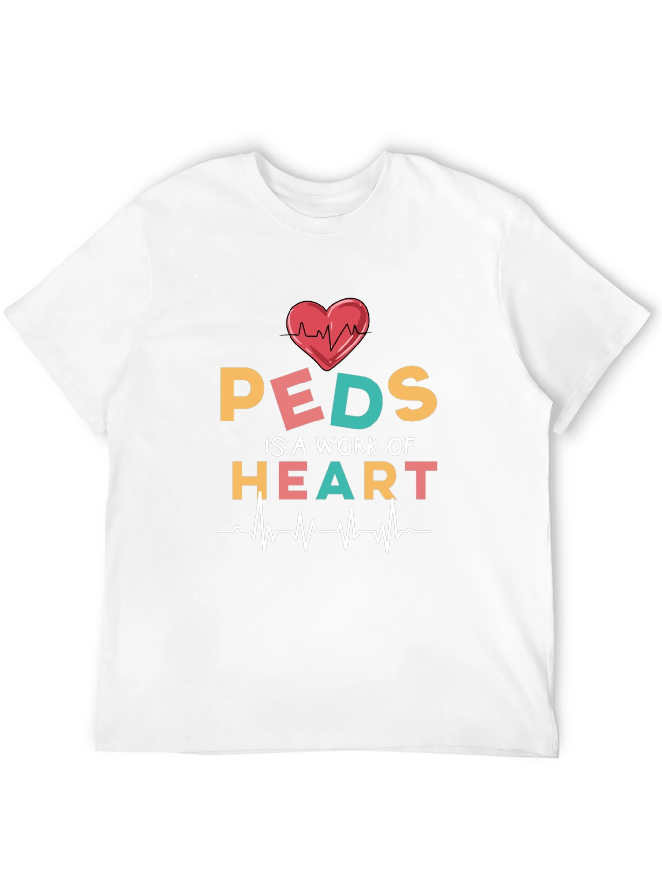 Peds Heartbeat Graphic T-Shirt