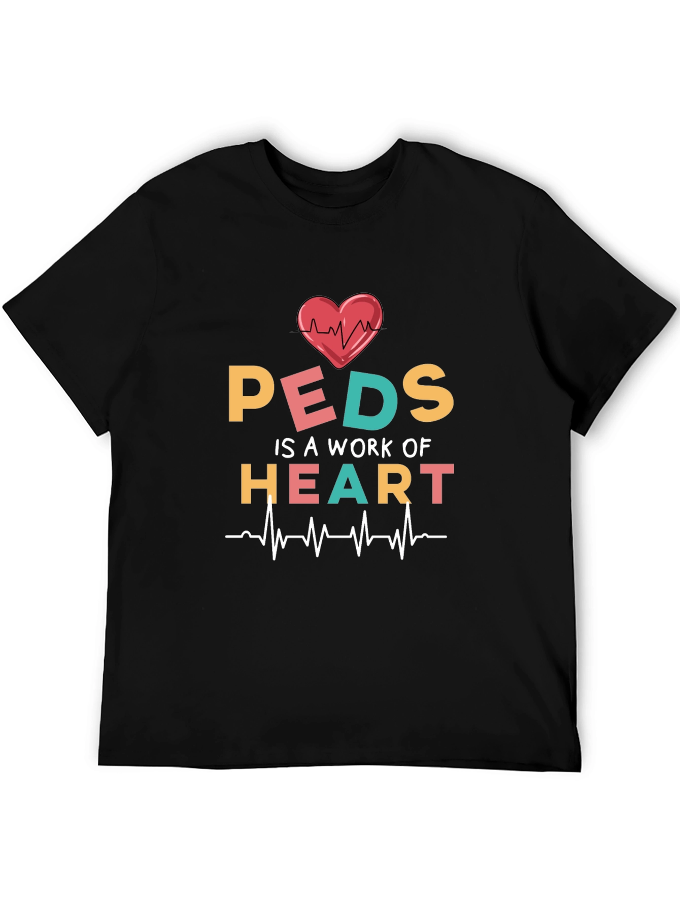 Peds Heartbeat Graphic T-Shirt