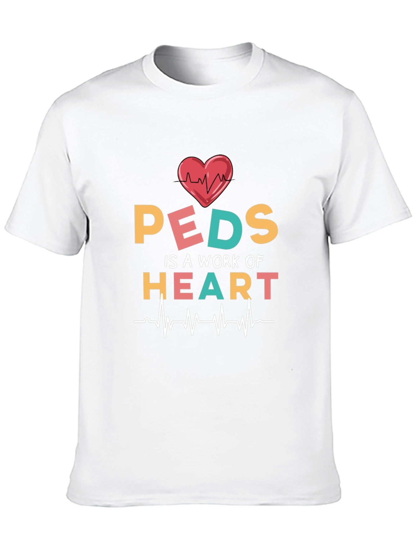 Peds Heartbeat Graphic T-Shirt
