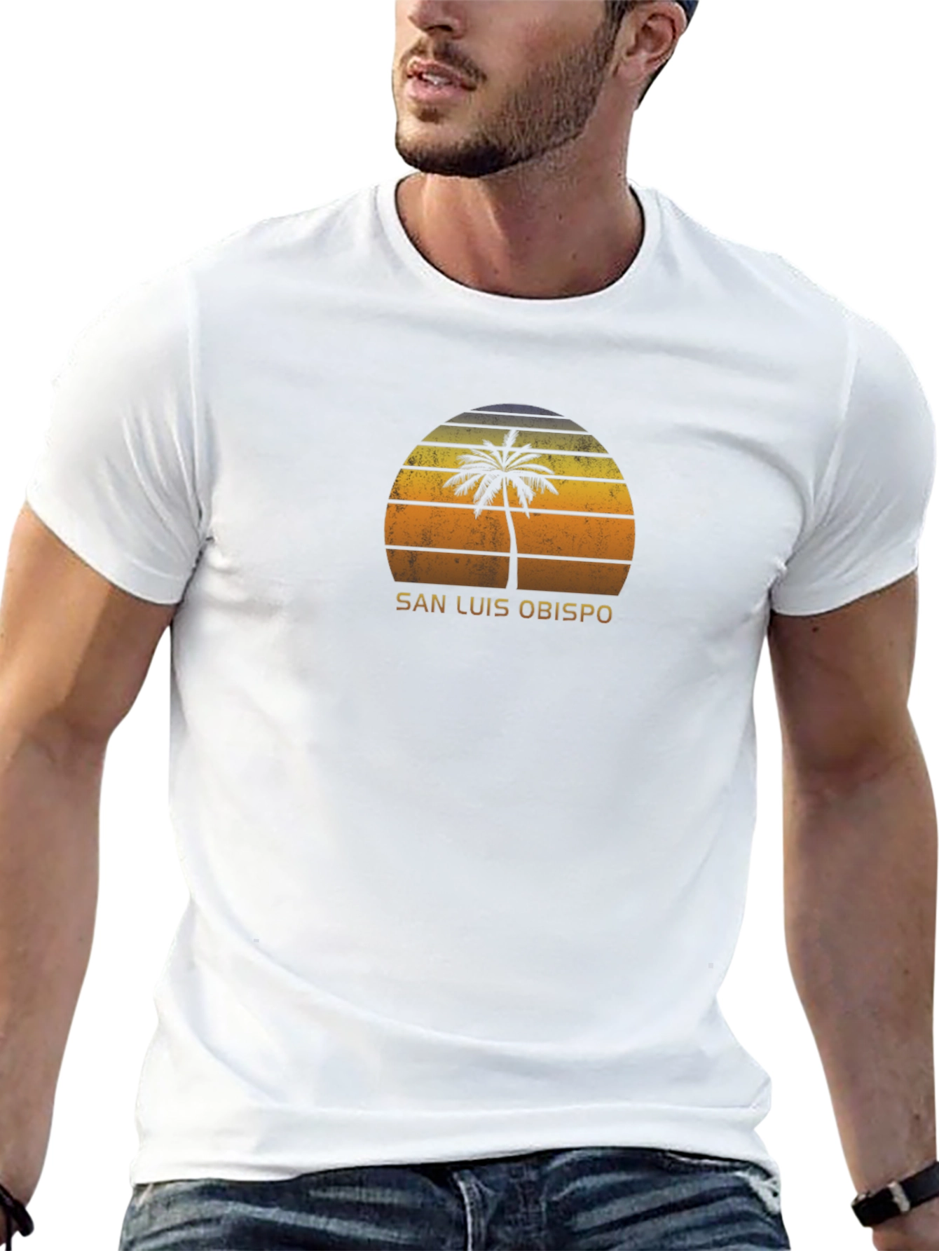 San Luis Obispo Palm Tree T-Shirt