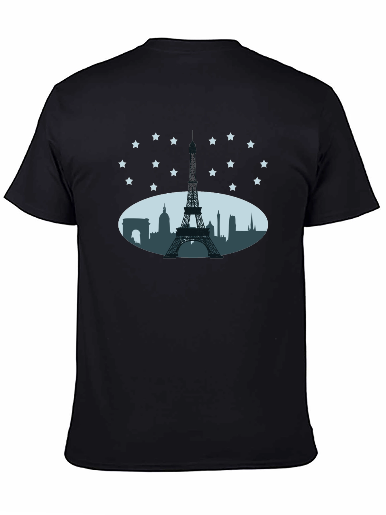 Paris Skyline T-Shirt - Eiffel Tower Tee