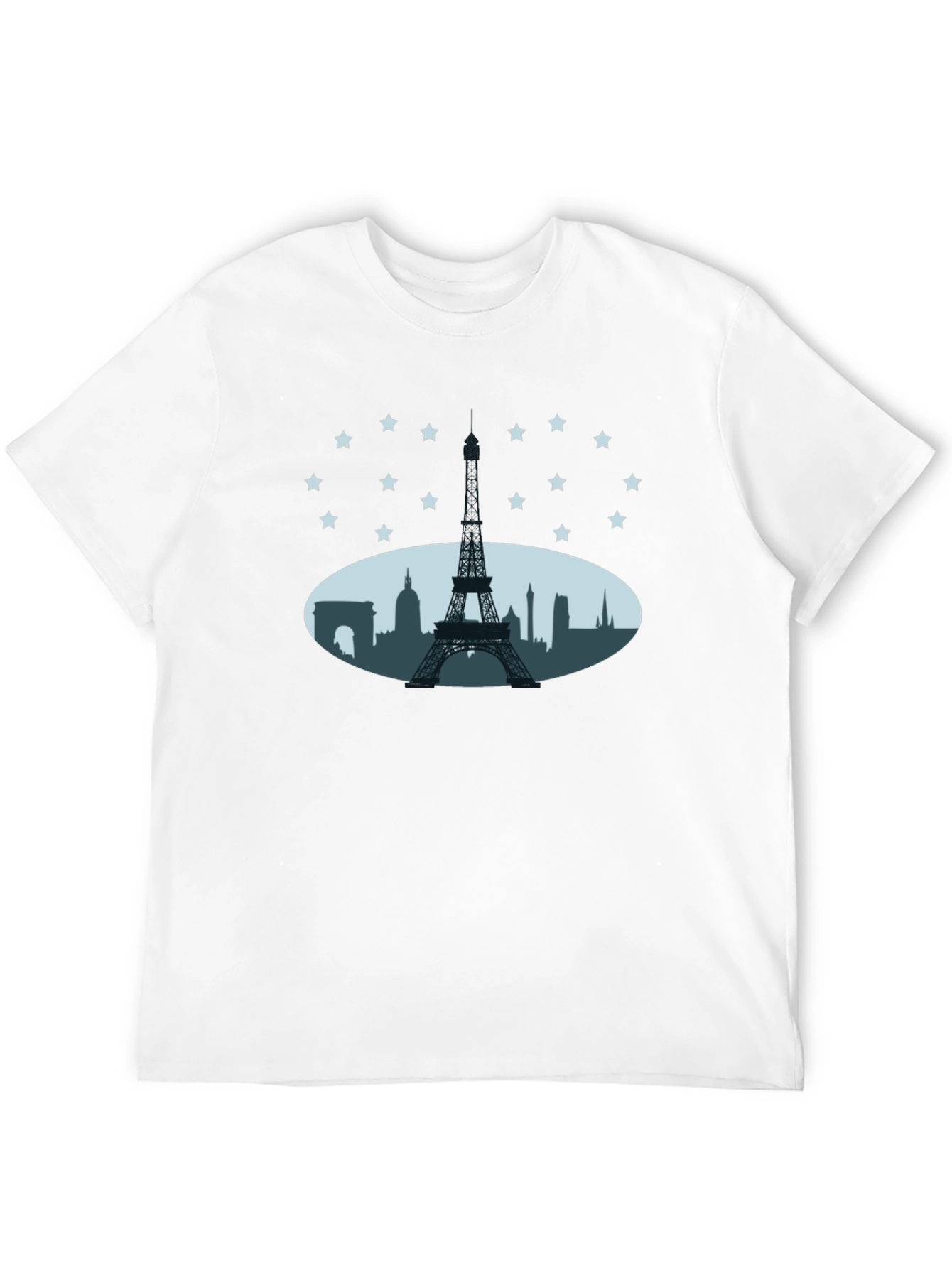 Paris Skyline T-Shirt - Eiffel Tower Tee