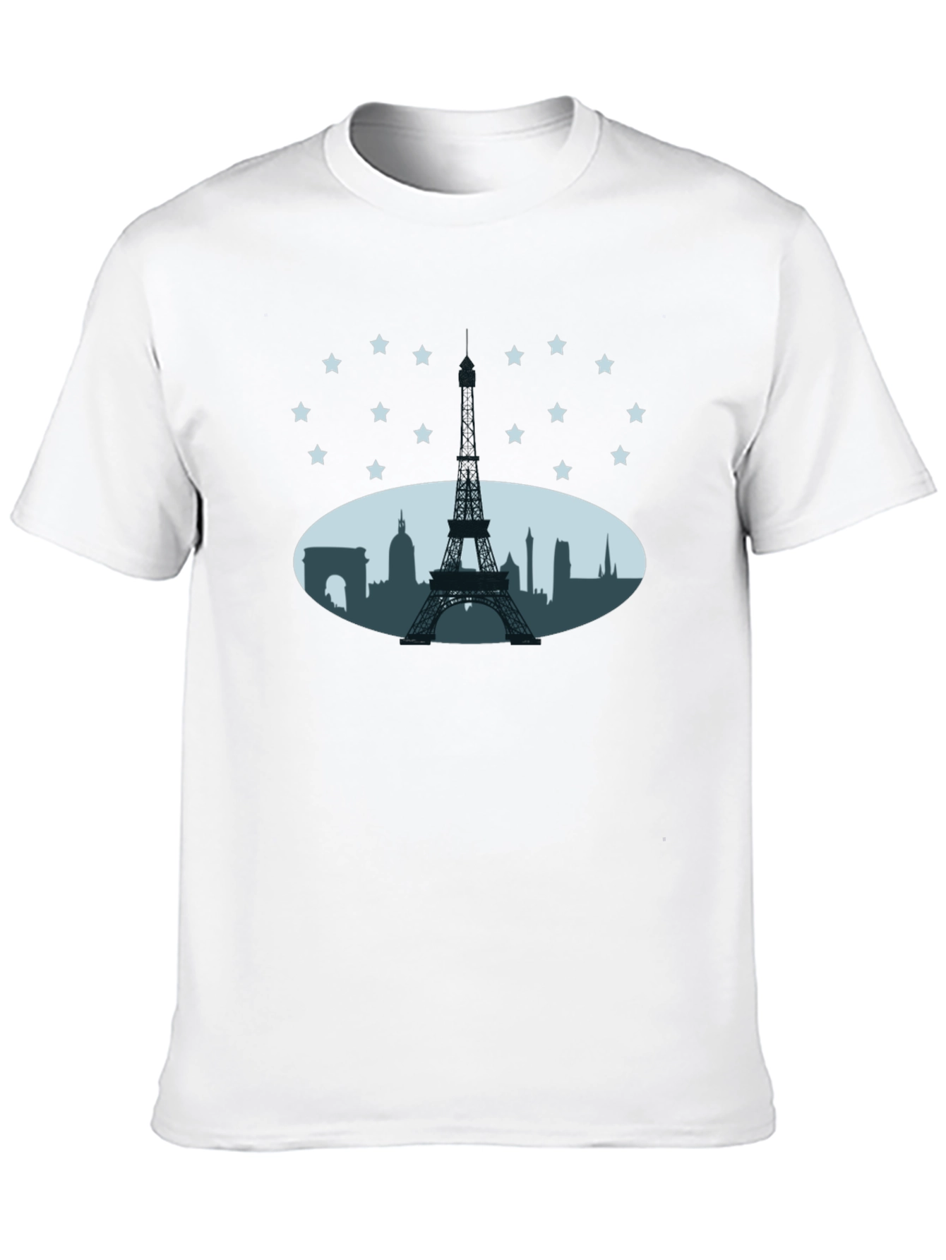 Paris Skyline T-Shirt - Eiffel Tower Tee