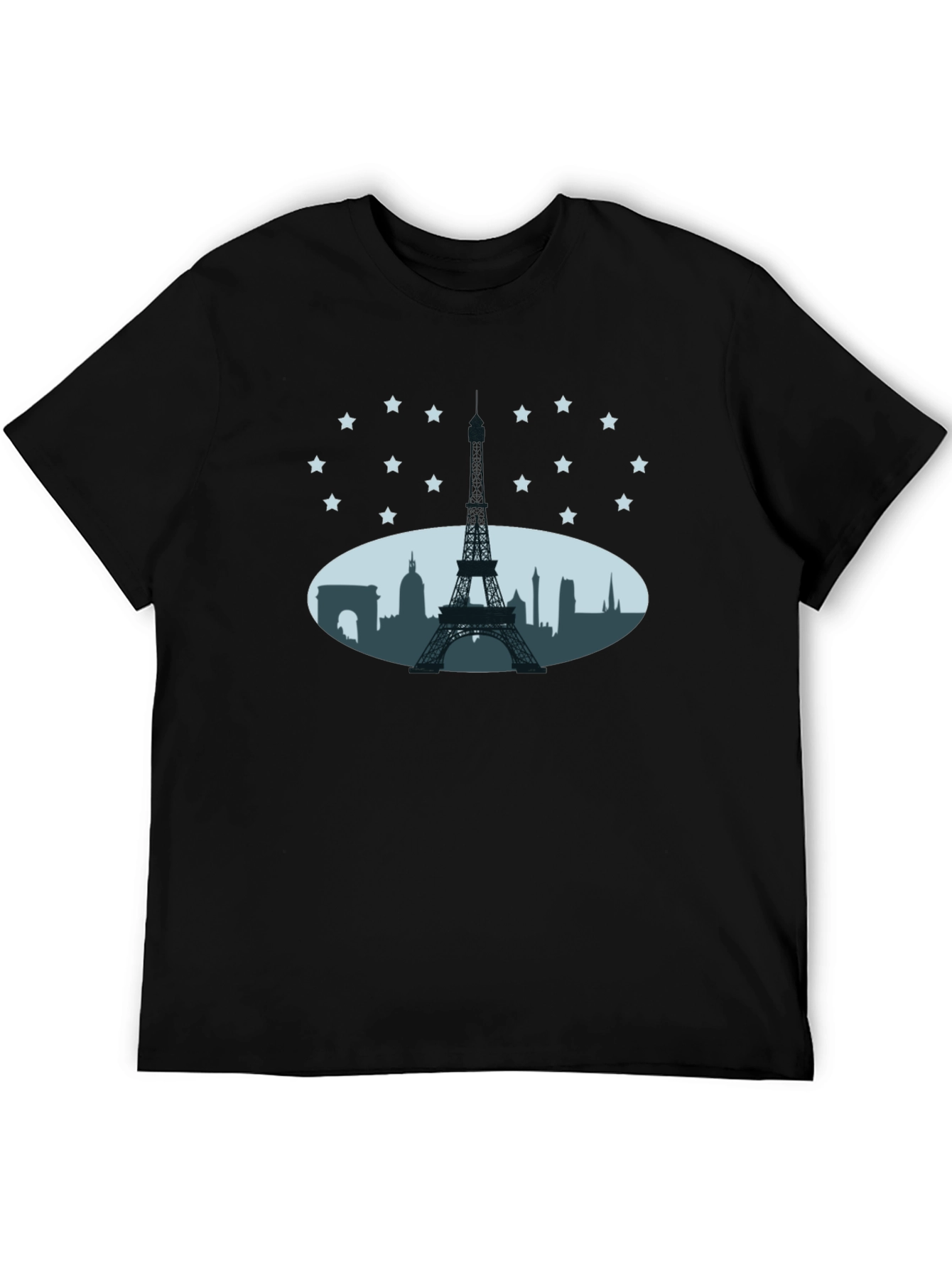 Paris Skyline T-Shirt - Eiffel Tower Tee