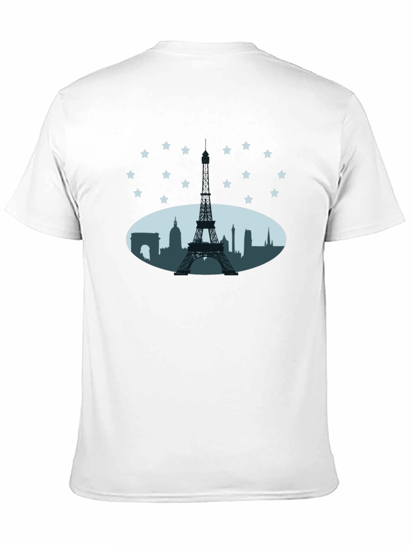 Paris Skyline T-Shirt - Eiffel Tower Tee