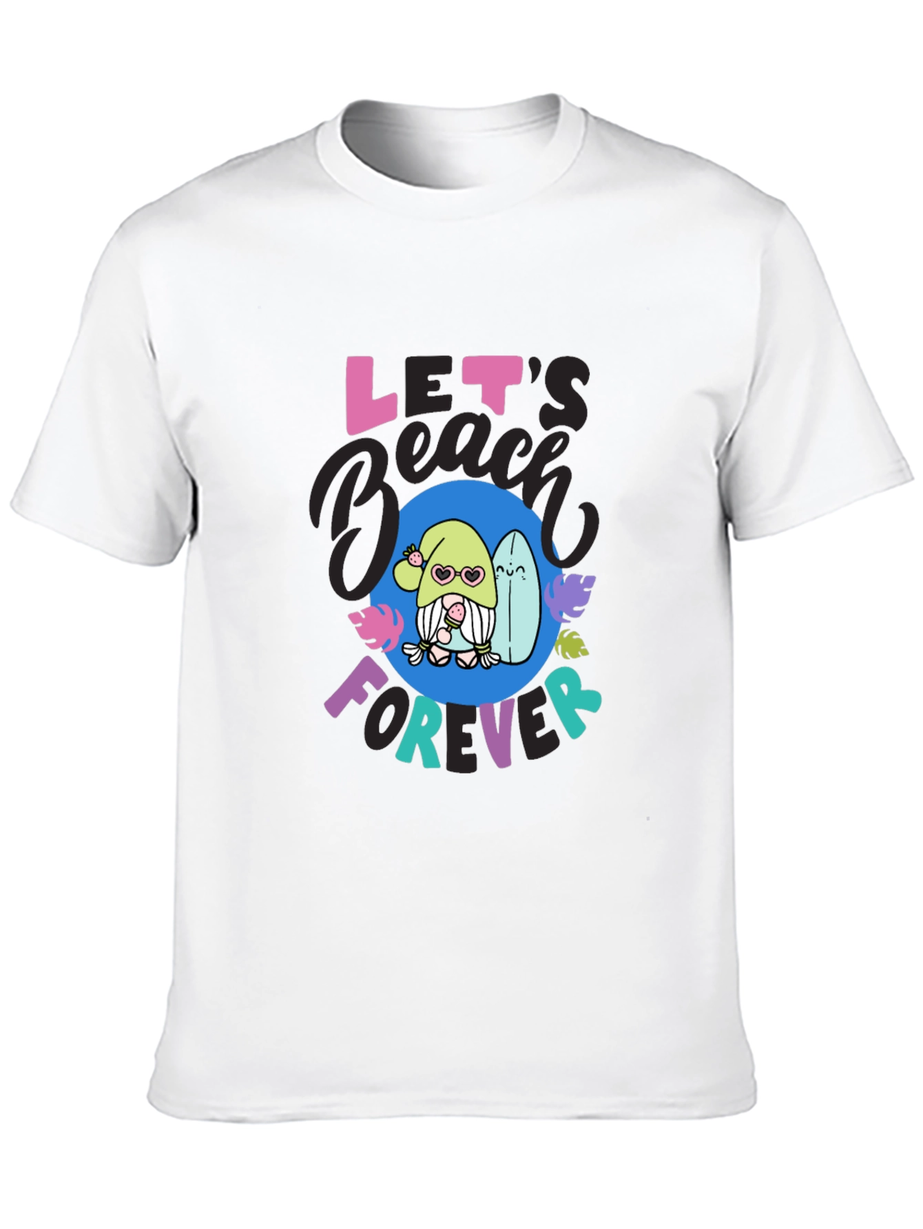 Lets Beach Forever Graphic Tee
