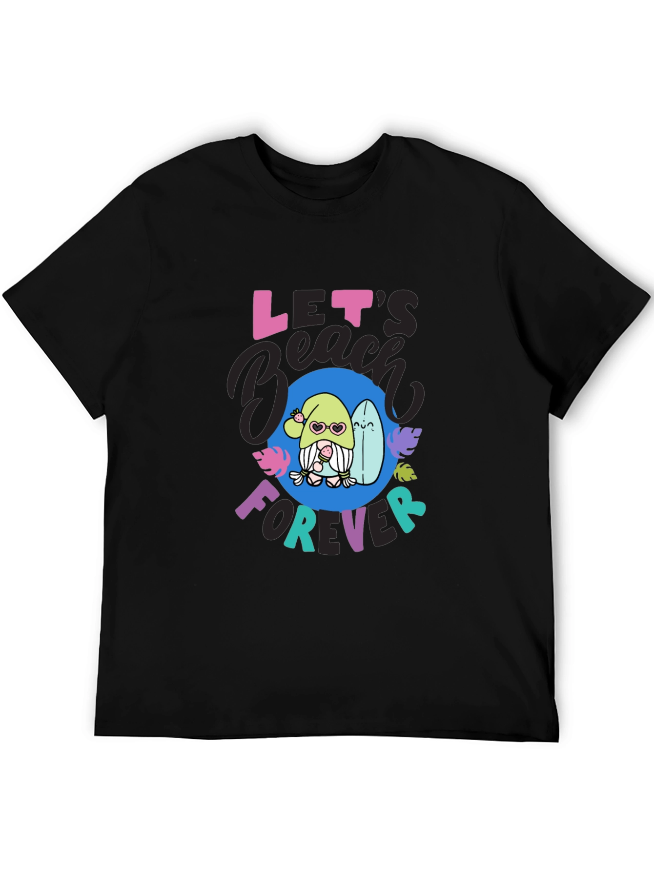 Lets Beach Forever Graphic Tee