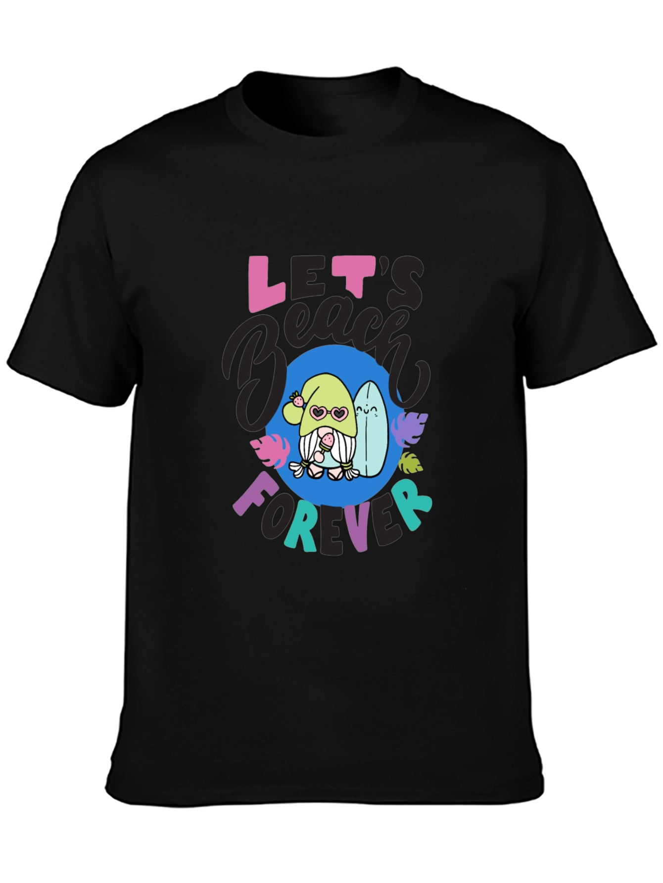 Lets Beach Forever Graphic Tee