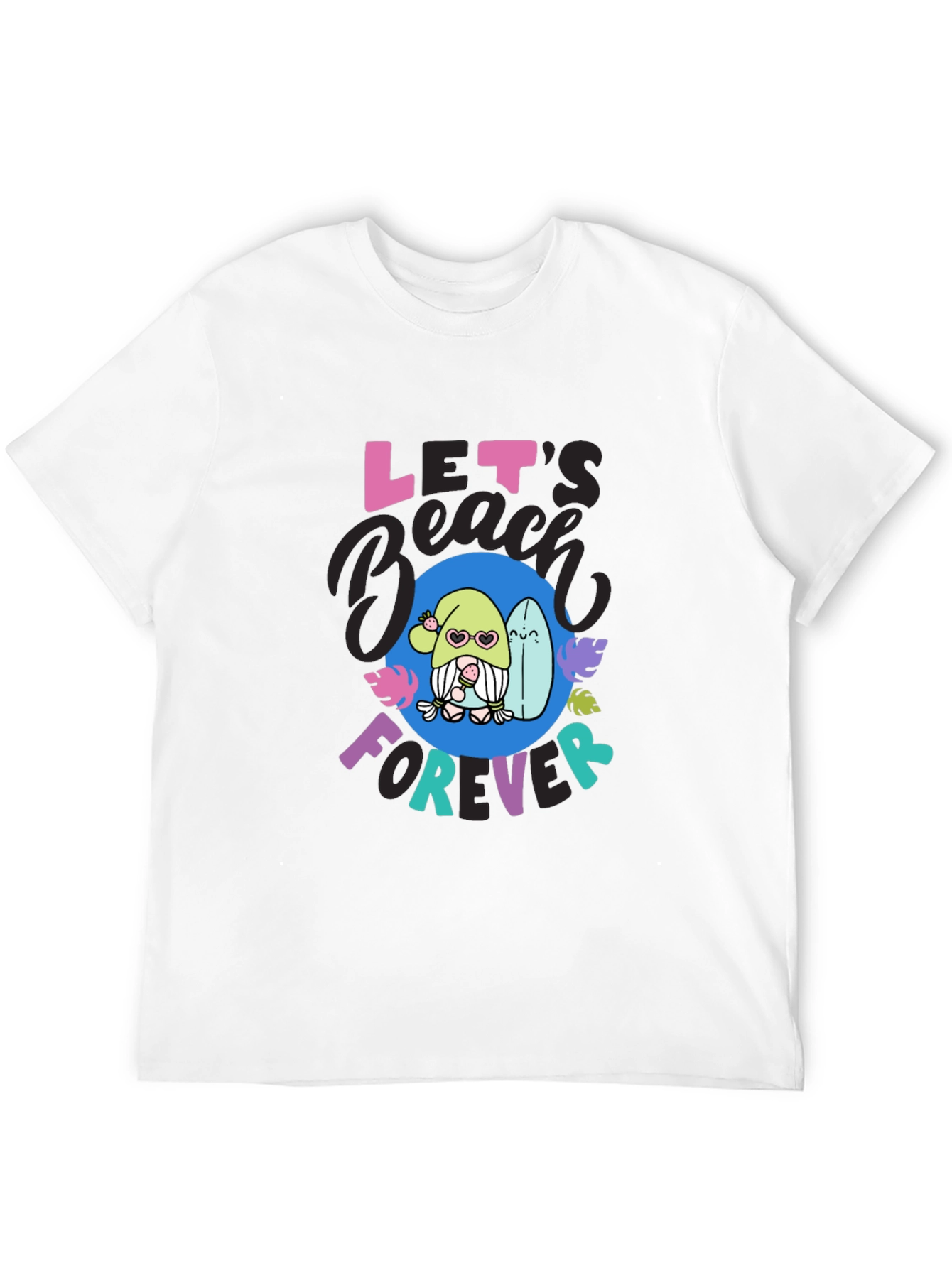 Lets Beach Forever Graphic Tee