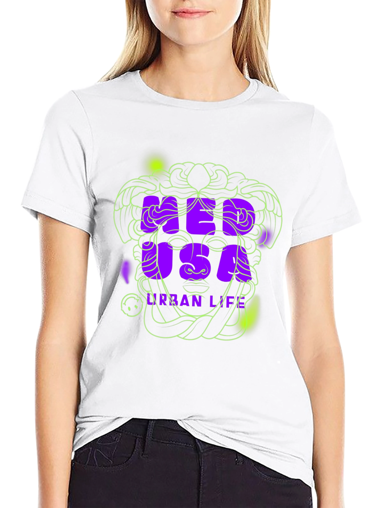 Urban Life Graphic Tee - Medusa Style