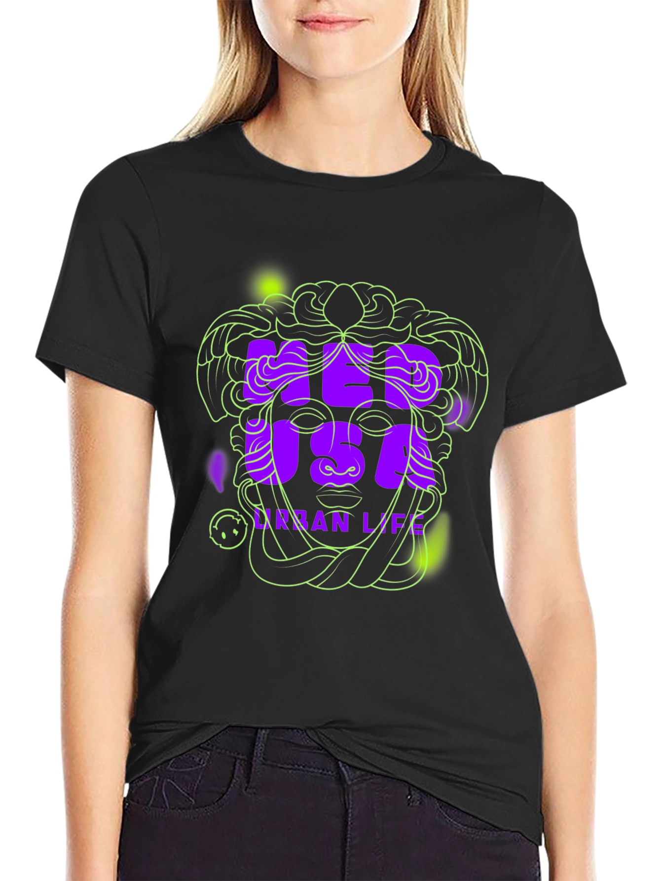 Urban Life Graphic Tee - Medusa Style