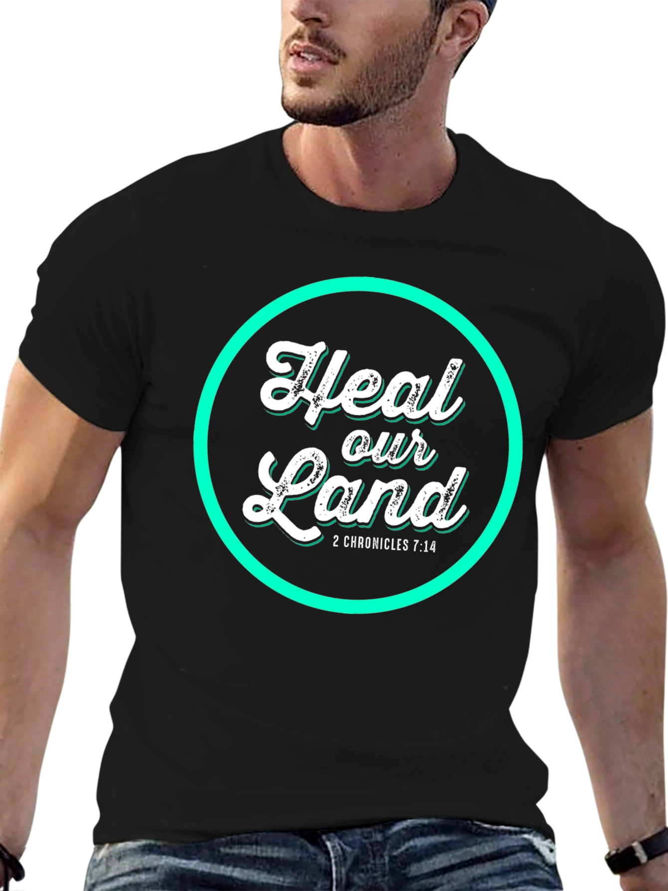 Heal Our Land T-Shirt - 2 Chronicles 7:14