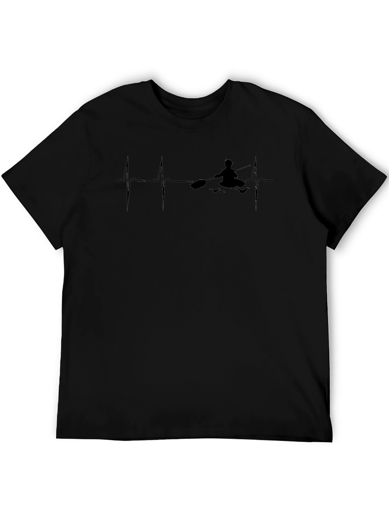 Kayaking Heartbeat T-Shirt - Paddlers Pulse