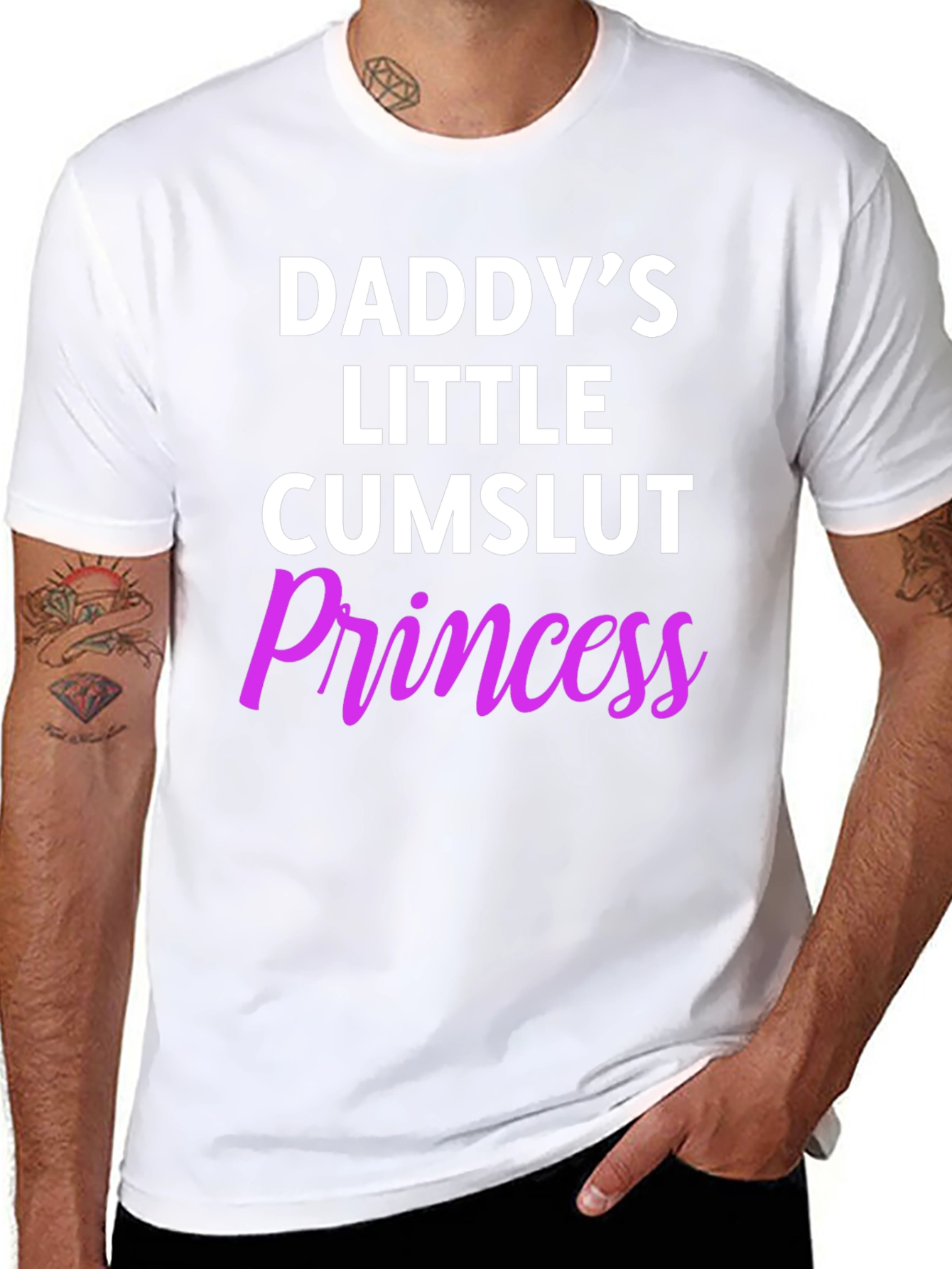 Daddys Little Princess Funny T-Shirt