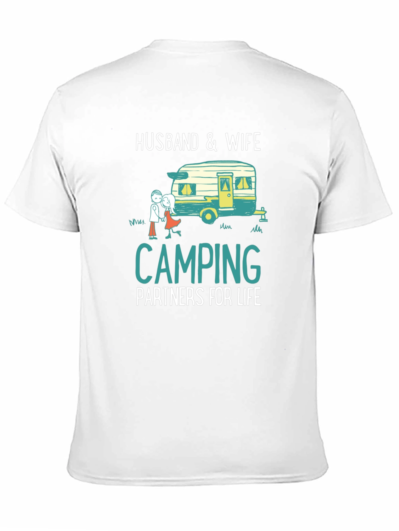 Husband & Wife Camping Partners T-Shirt