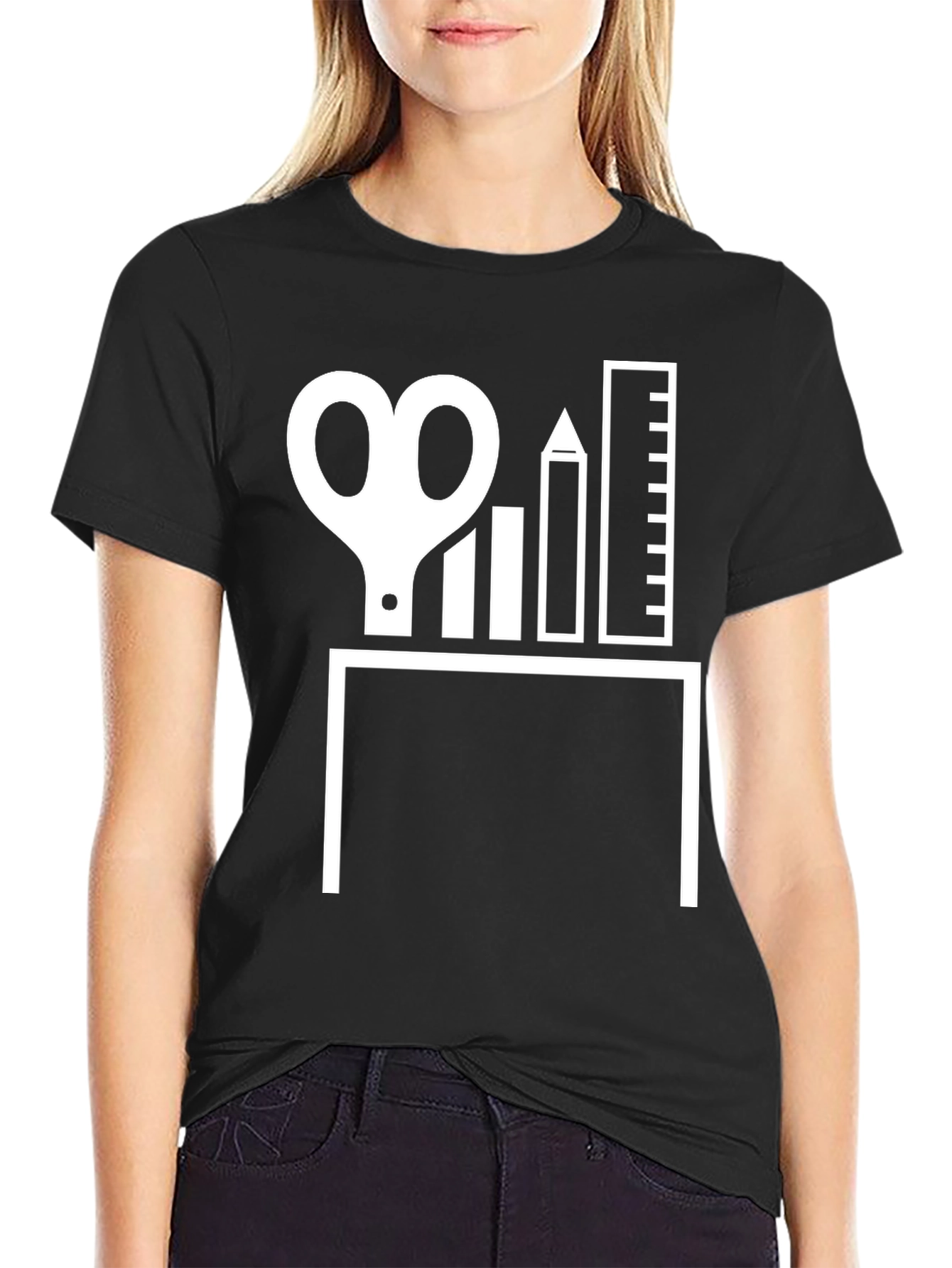Creative Desk Graphic Tee - Architect Designer Shirt