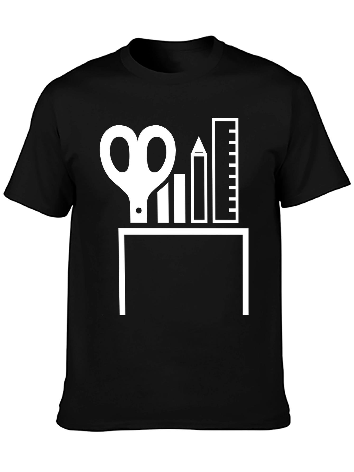 Creative Desk Graphic Tee - Architect Designer Shirt
