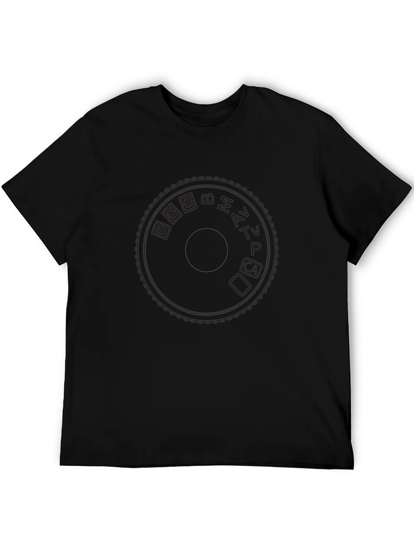 Camera Mode Dial Graphic T-Shirt - Photographer Apparel