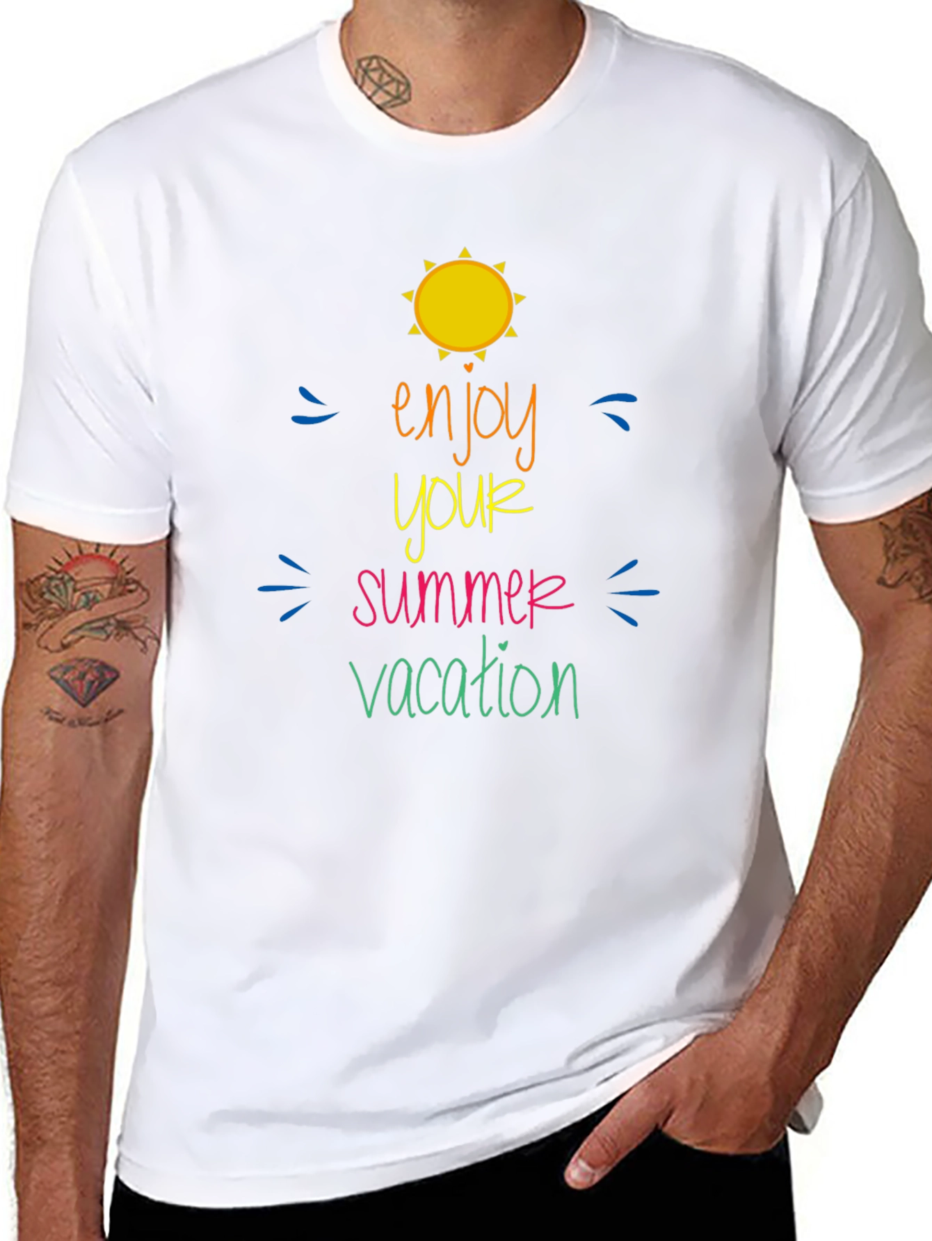 Enjoy Your Summer Vacation Graphic Tee
