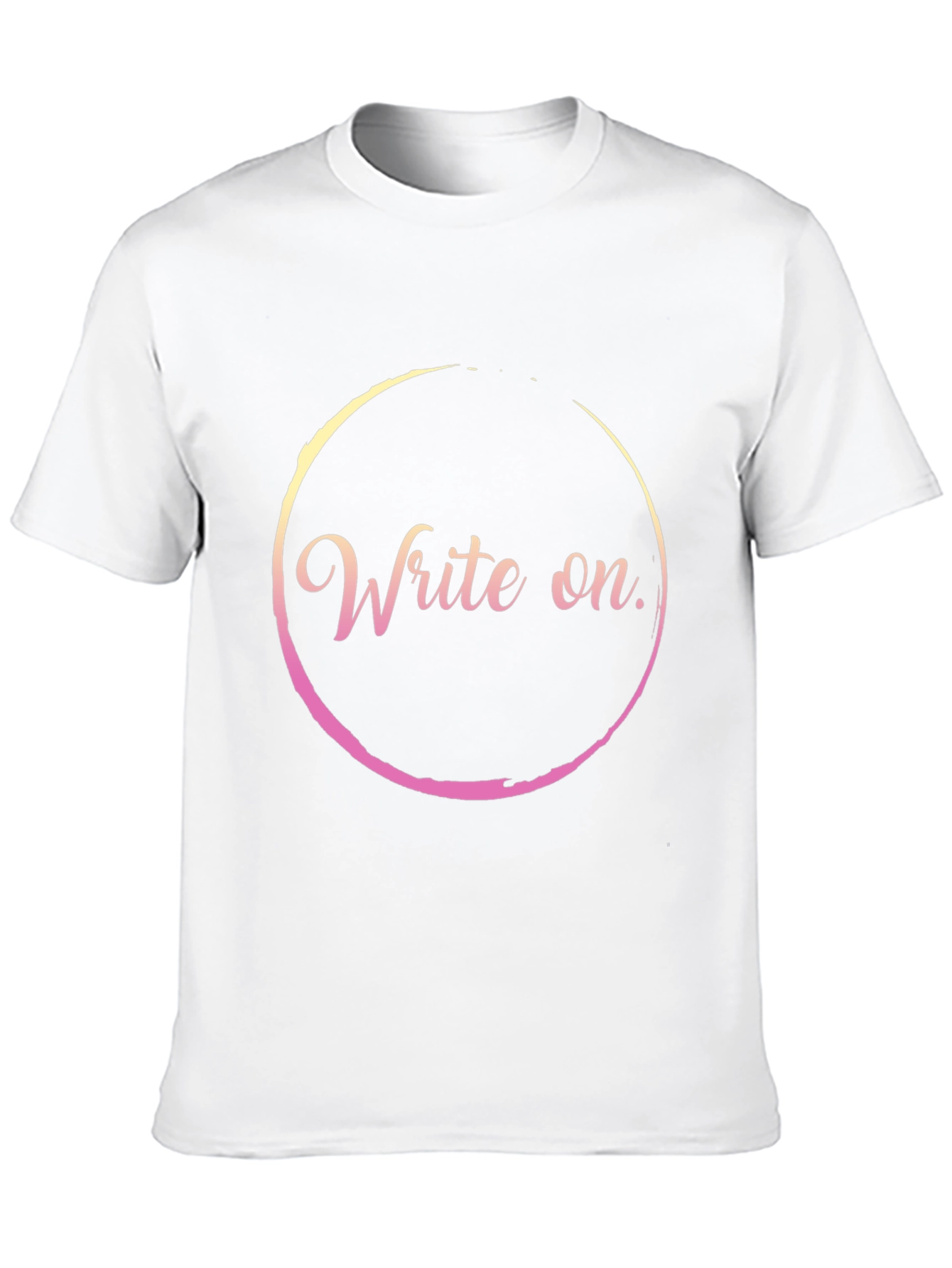 Write On Black T-Shirt
