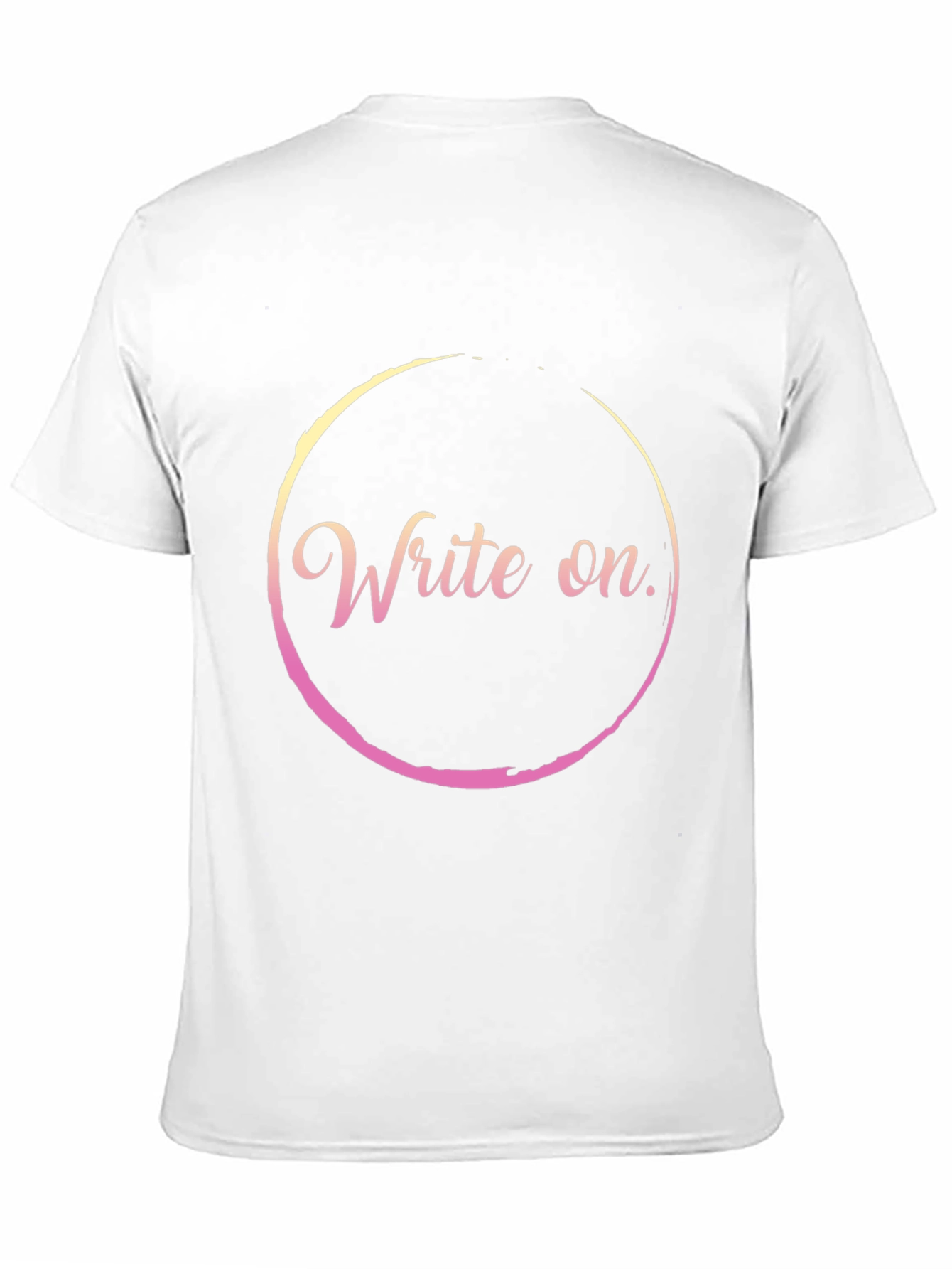 Write On Black T-Shirt