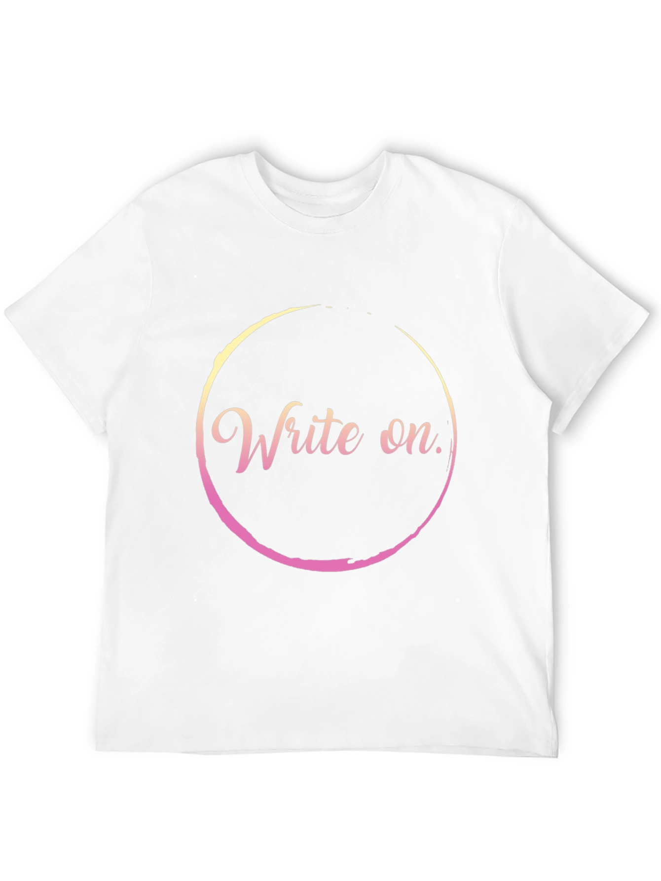 Write On Black T-Shirt